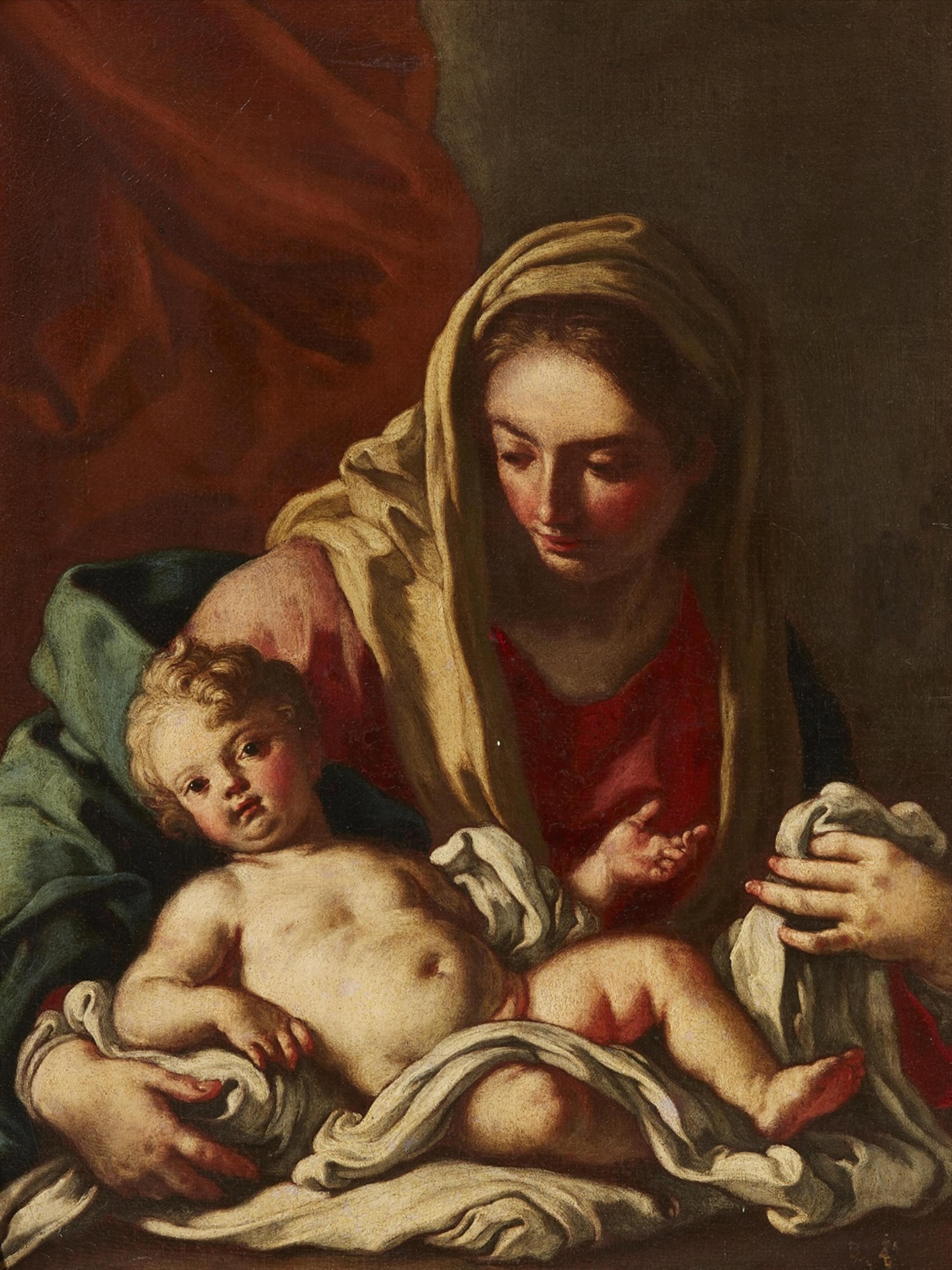 Italienischer Meister des 18. Jahrhunderts - Madonna mit Kind - image-1