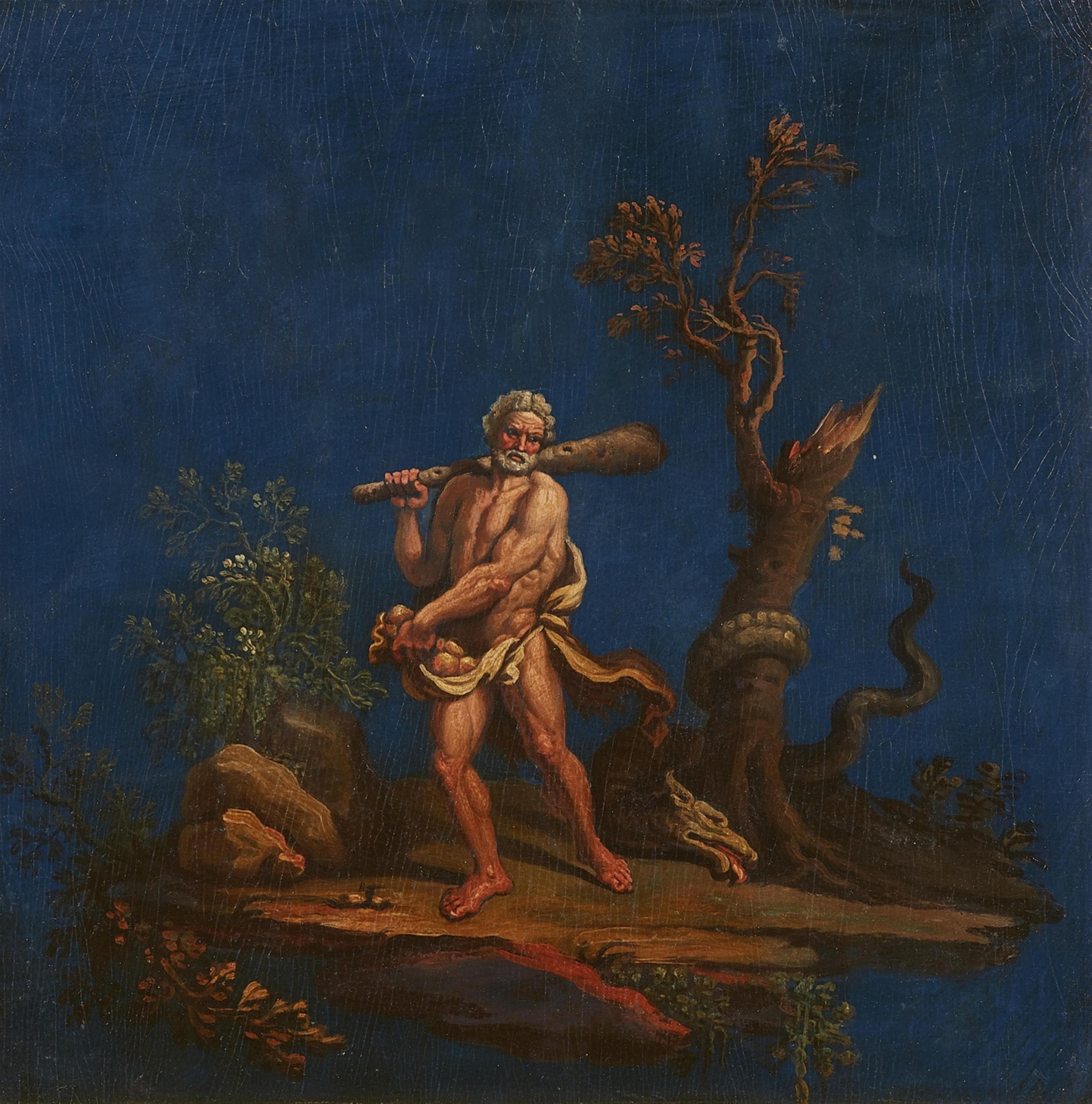 Italienischer Meister des 18. Jahrhunderts - Herkules nach dem Kampf mit der Schlange - image-1