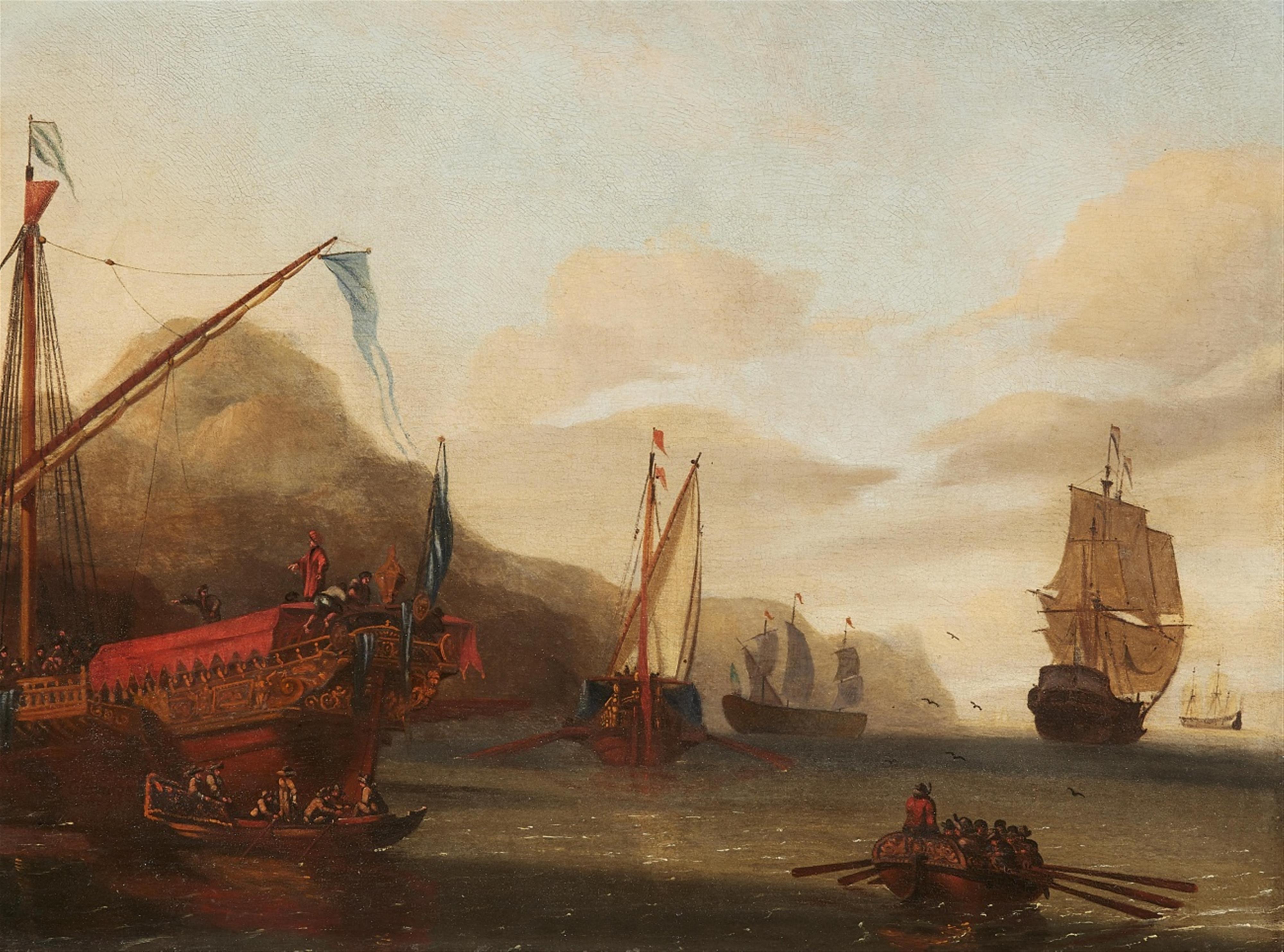 Gerrit Pompe - Maritime Scene - image-1
