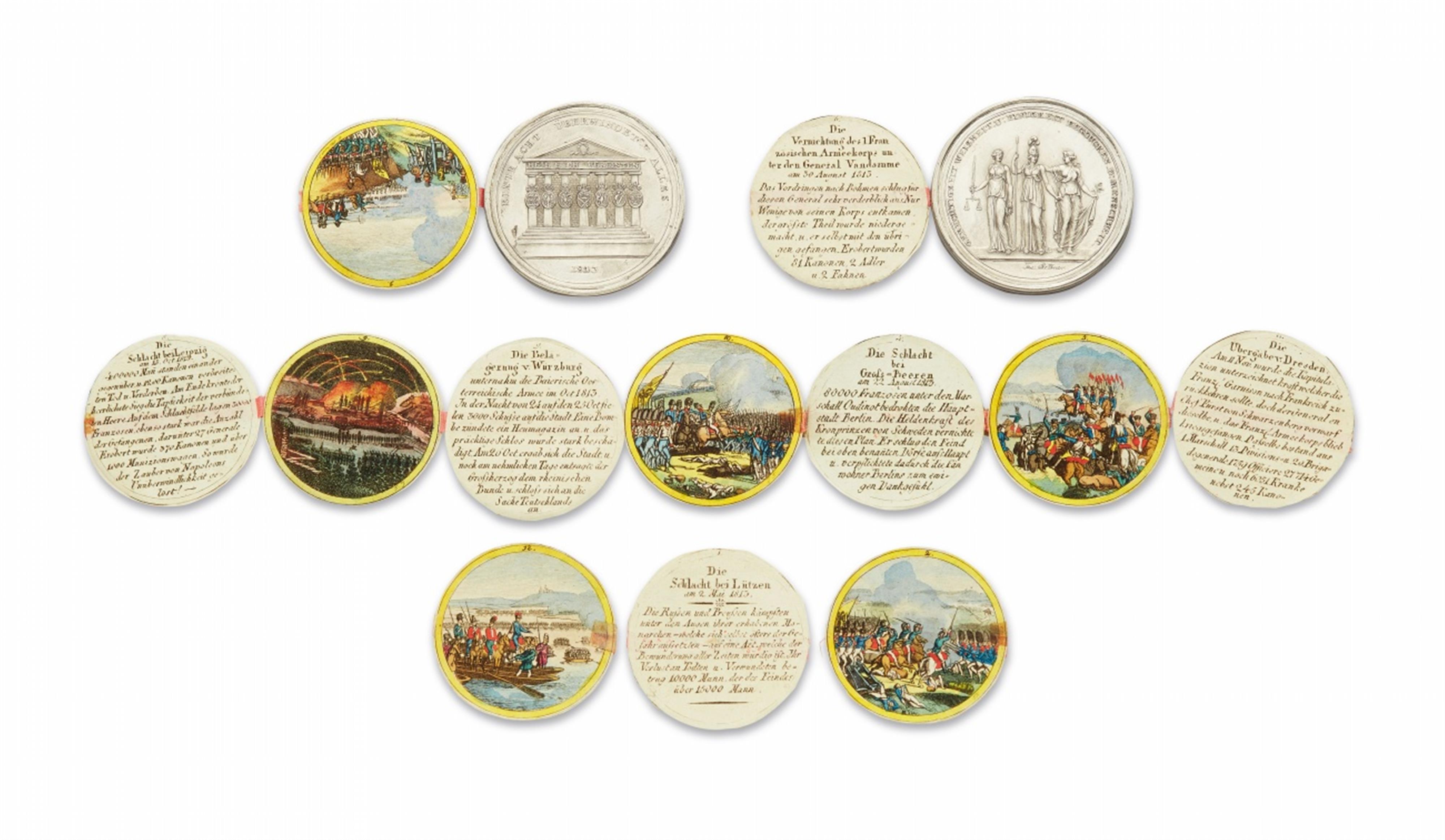 A tin medallion commemorating the German Campain - image-1