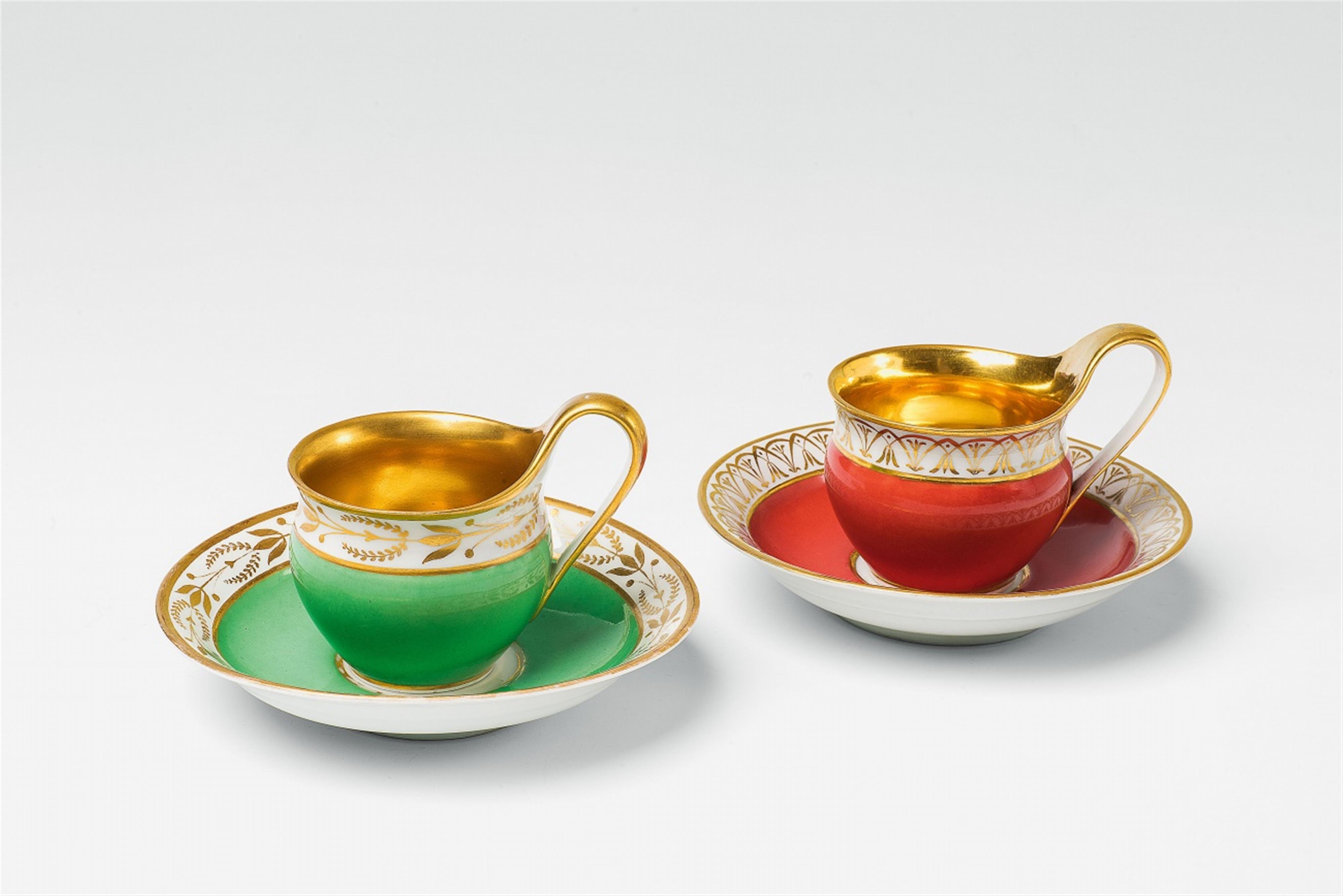 Two Berlin KPM porcelain cups - image-1