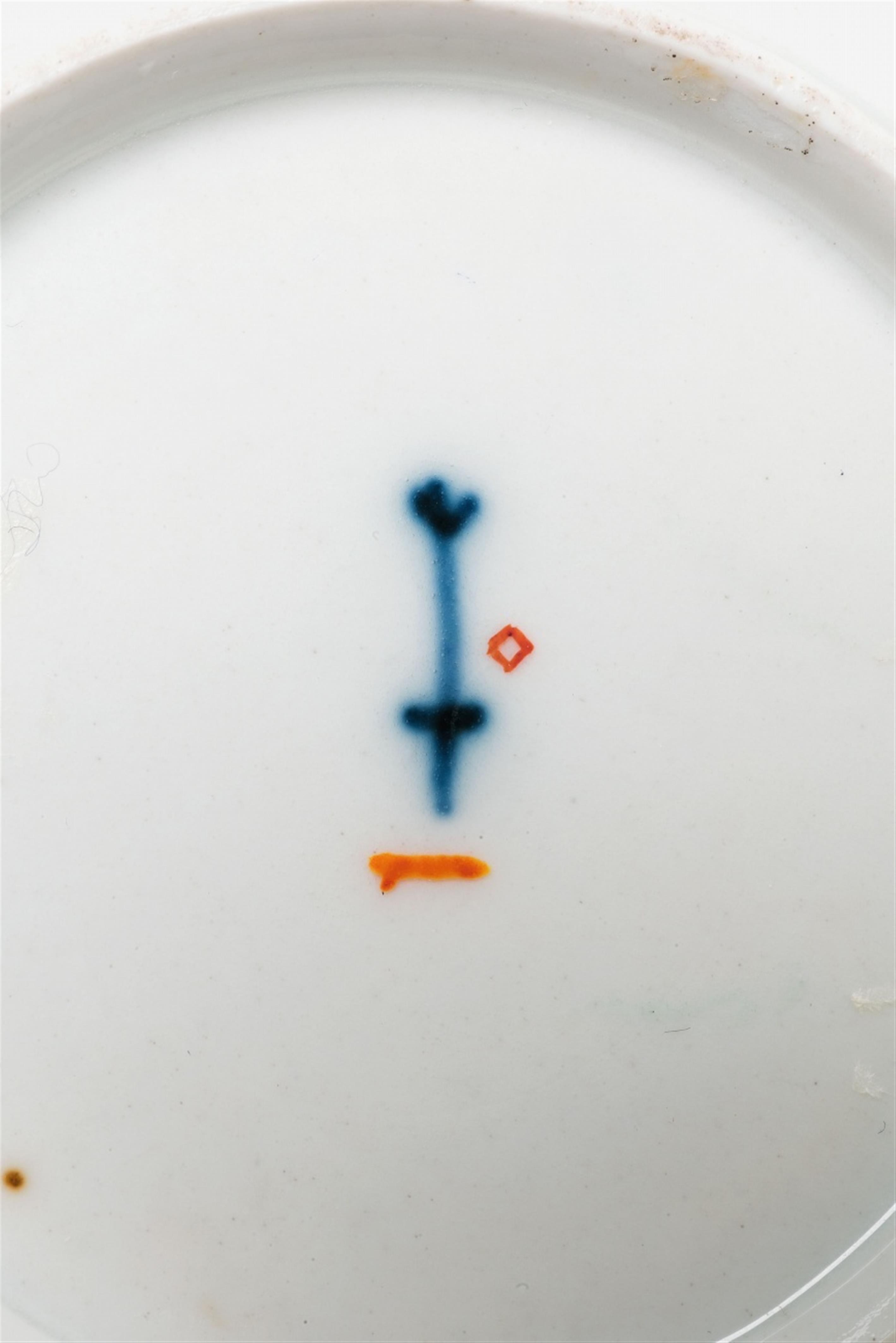 A Berlin KPM porcelain cup and saucer with micromosaic decor - image-4