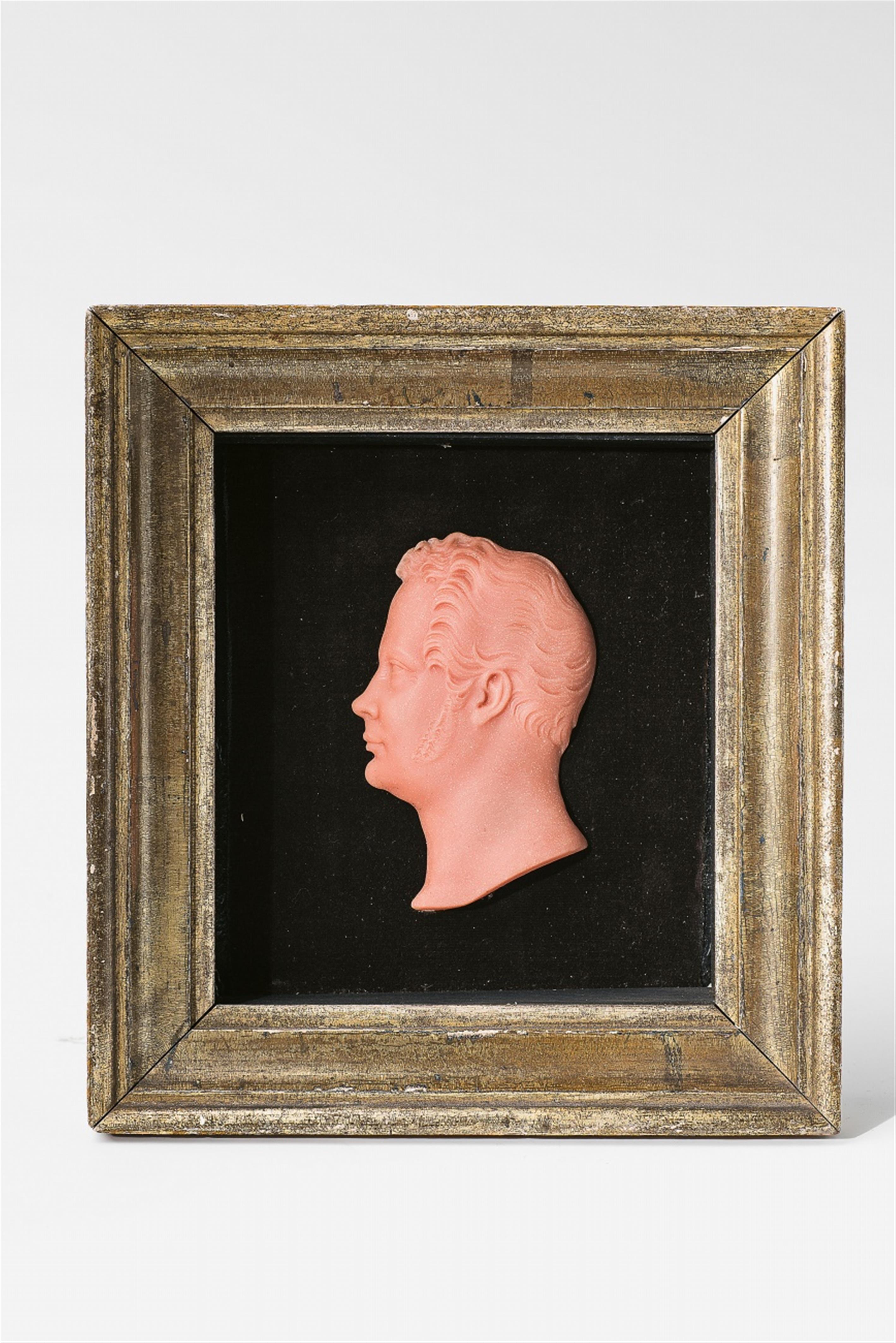 An embossed wax portrait of King Frederick William IV - image-1
