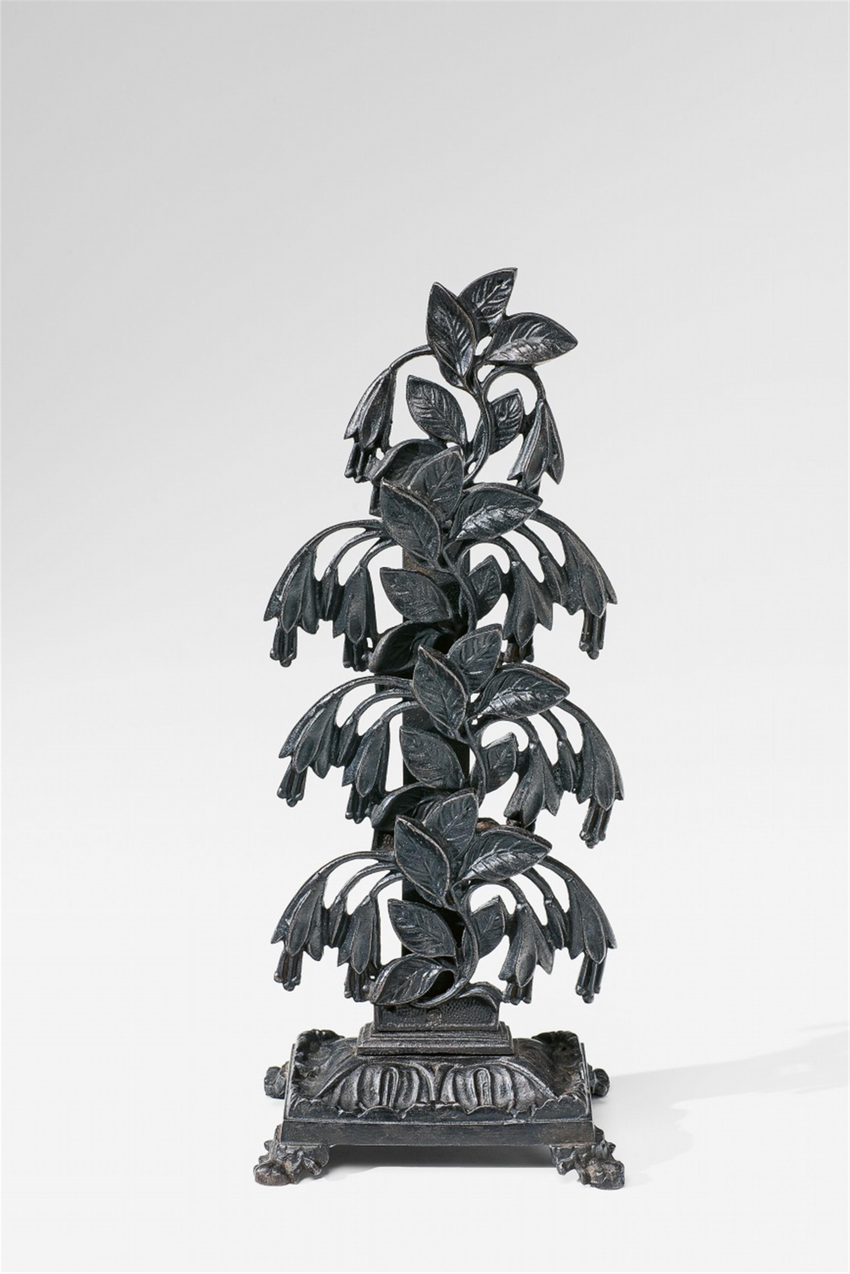 A Prussian cast iron calling card stand - image-1