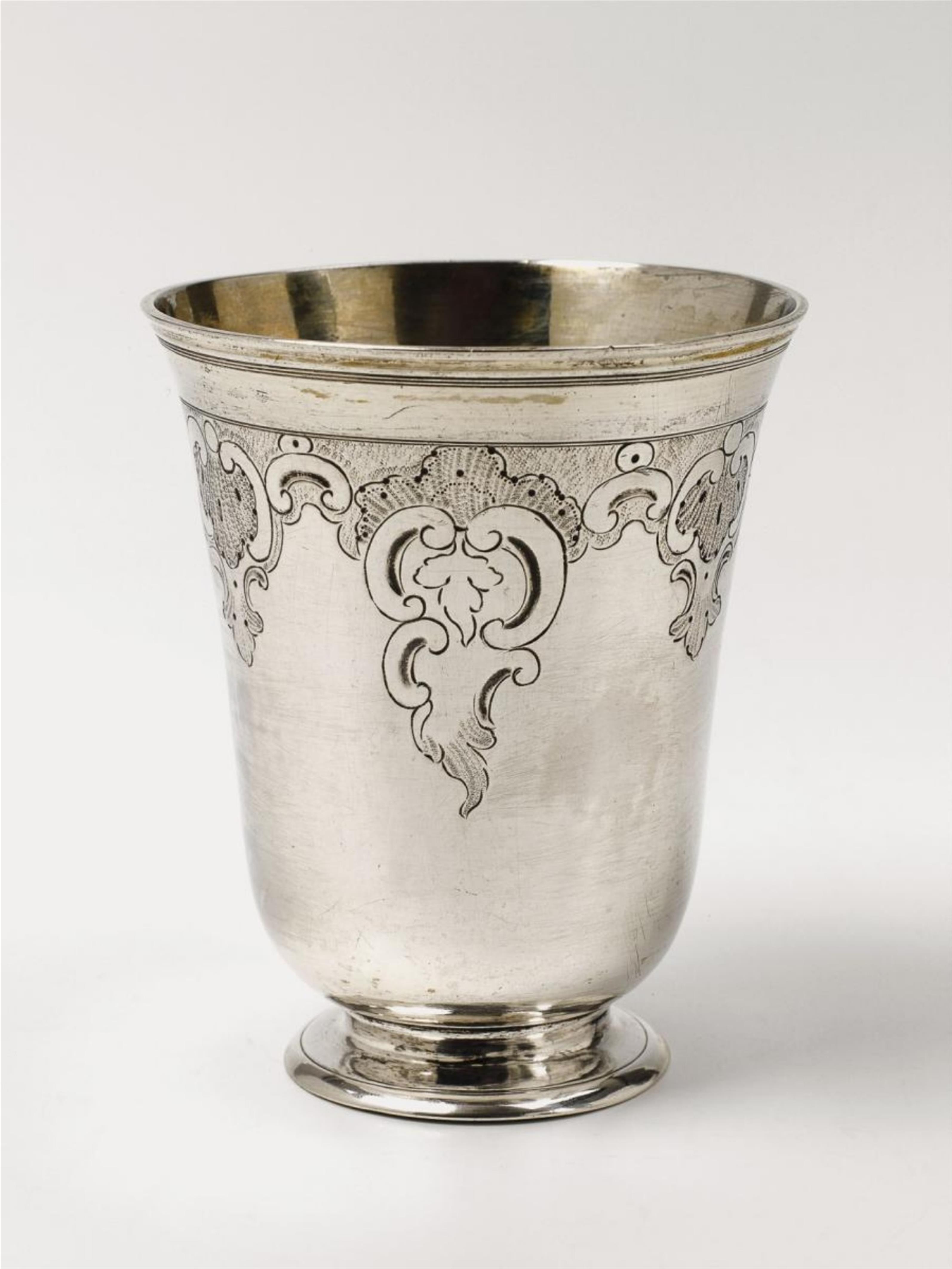 A Berlin Rococo silver beaker - image-1