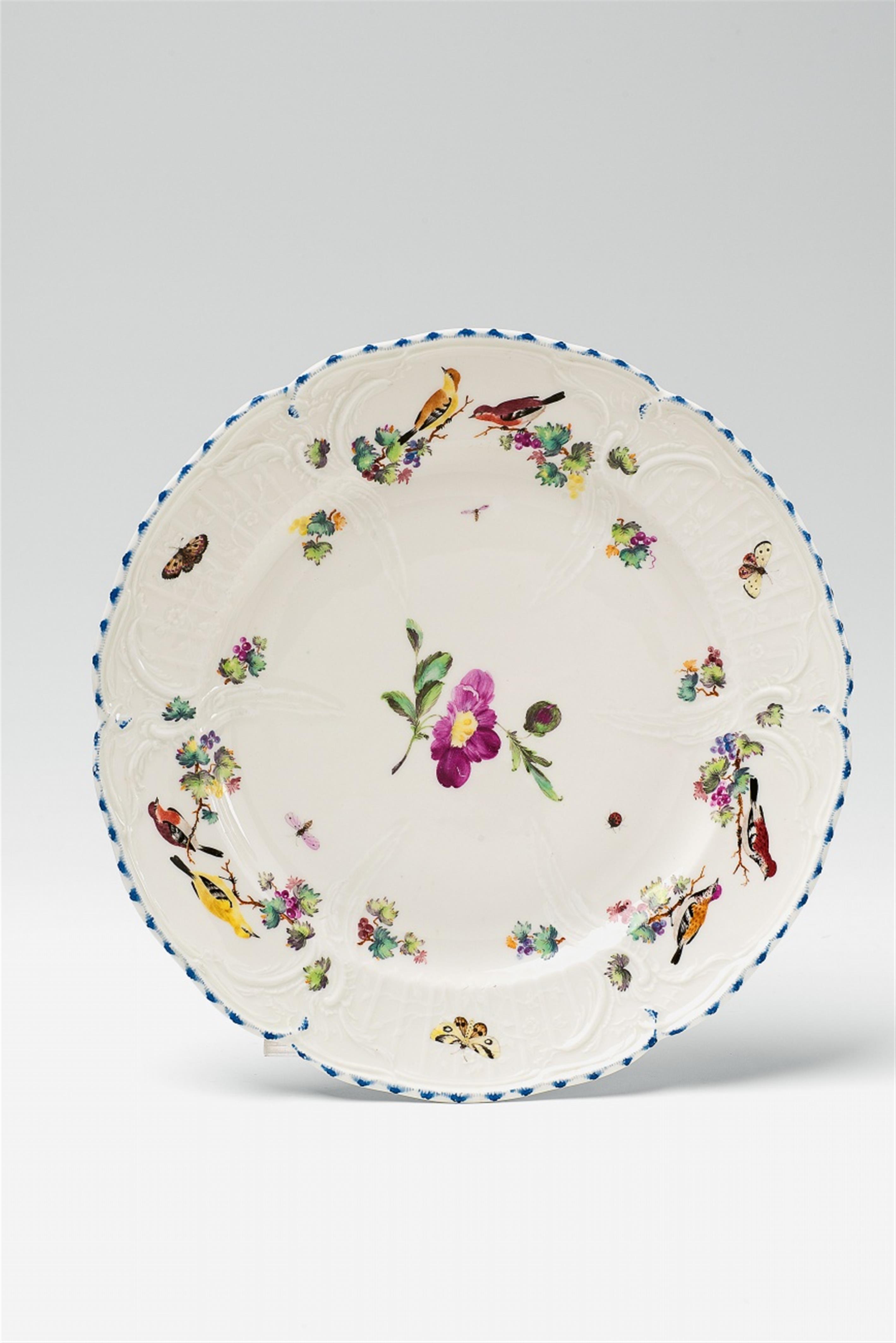 A plate from the dinner service for Friedrich Ehrenreich von Ramin - image-1