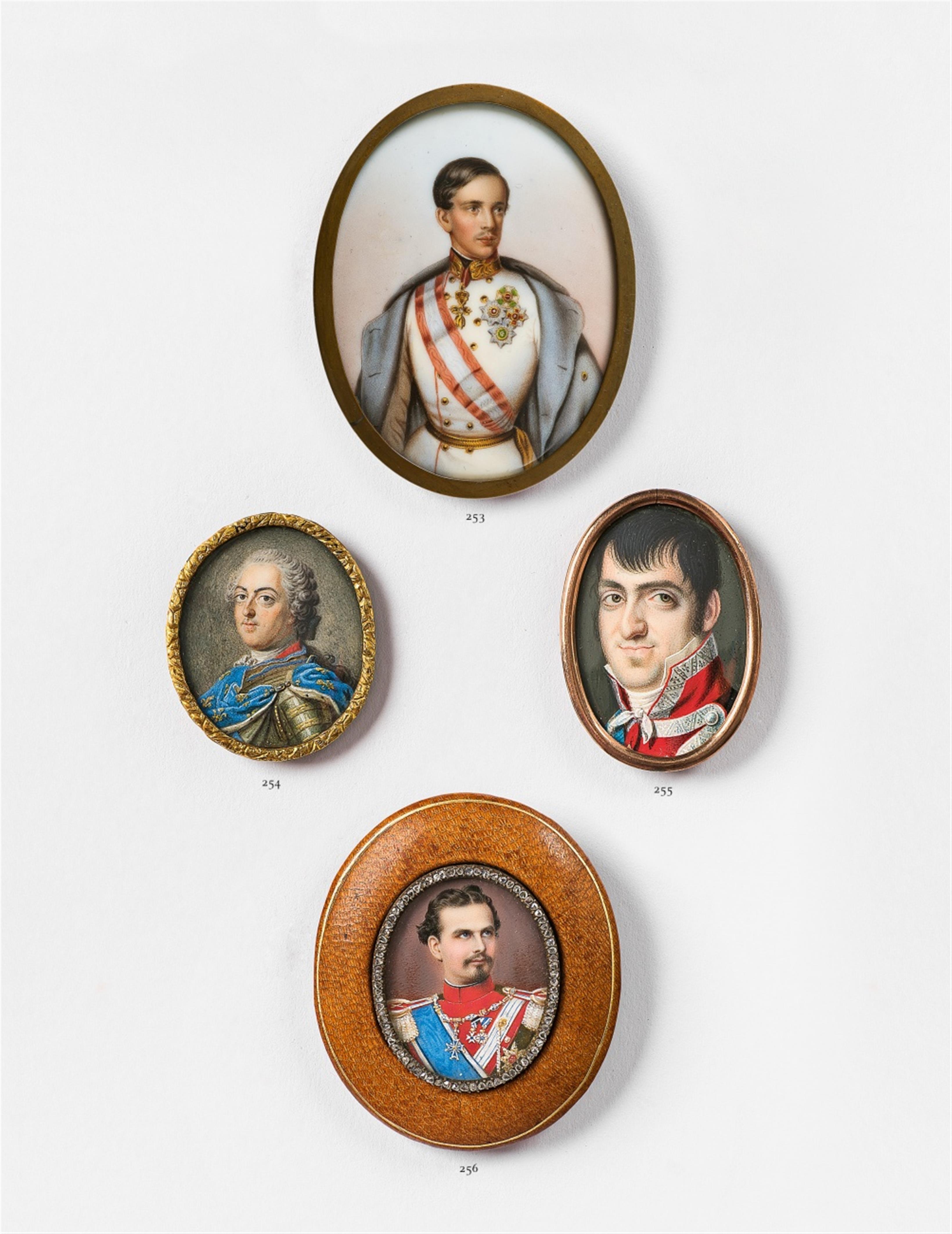 A portrait miniature of King Ludwig II of Bavaria - image-1