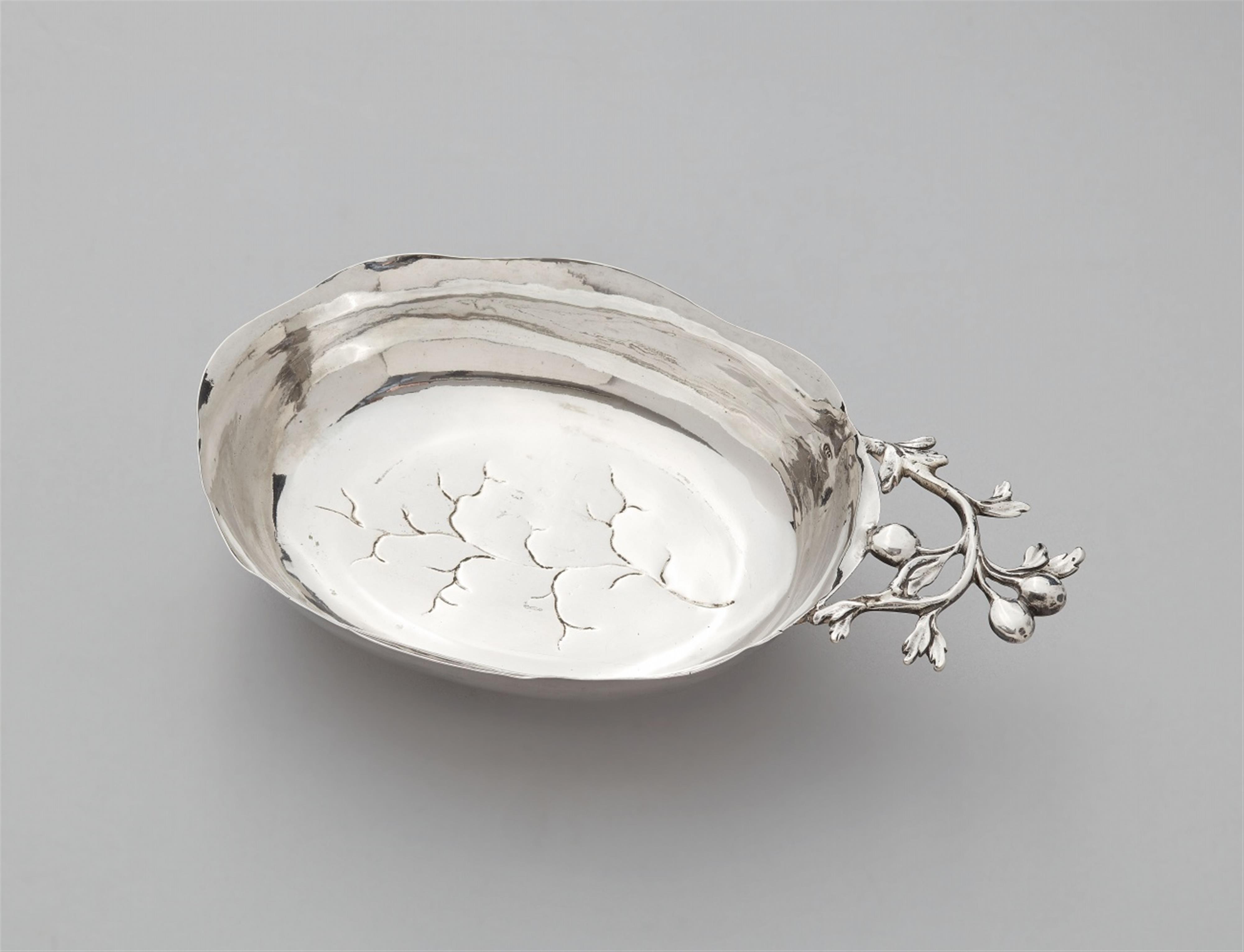 A Rococo Augsburg silver dish - image-1