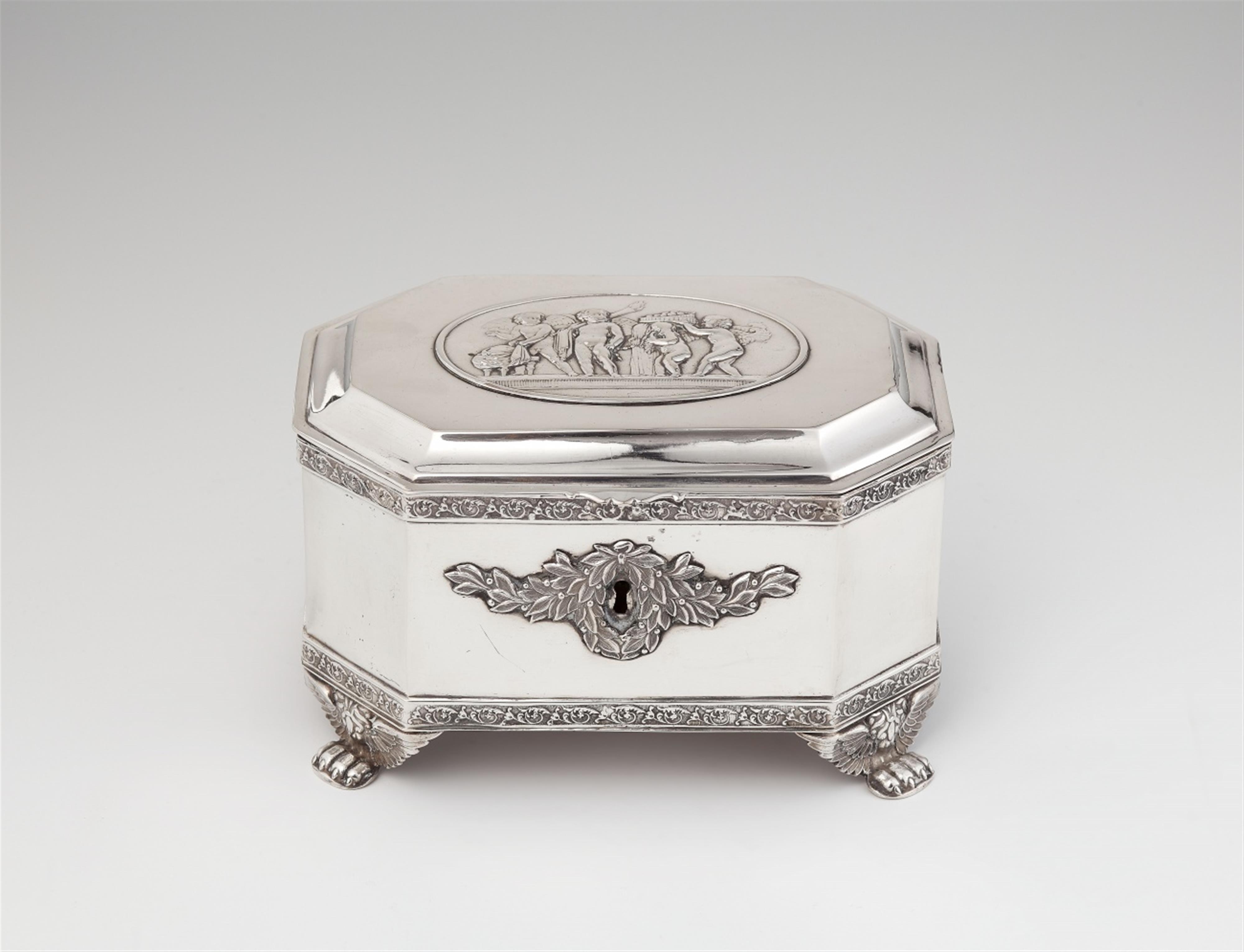 A Warsaw silver sugar box - image-1