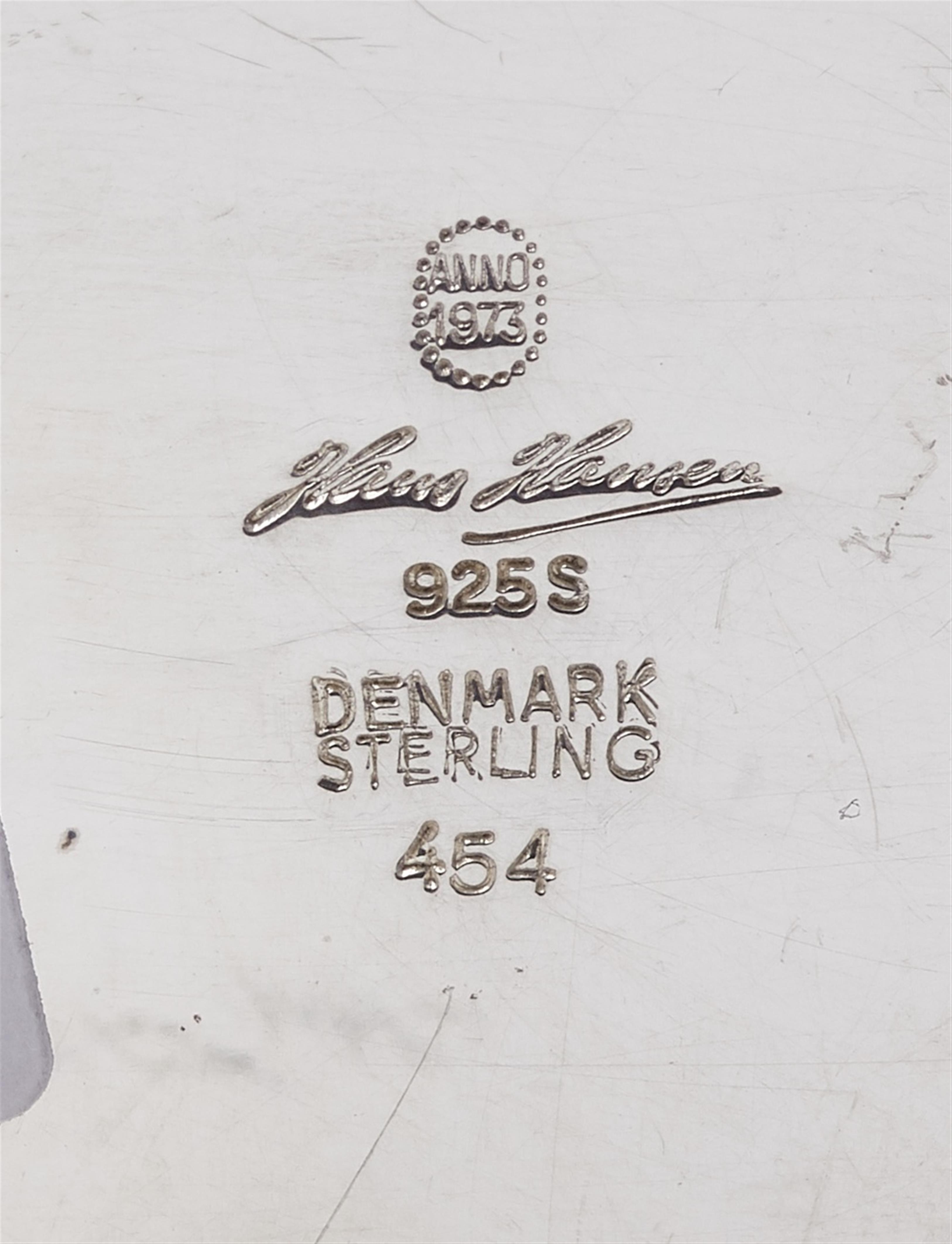 A Hans Hansen silver service - image-2
