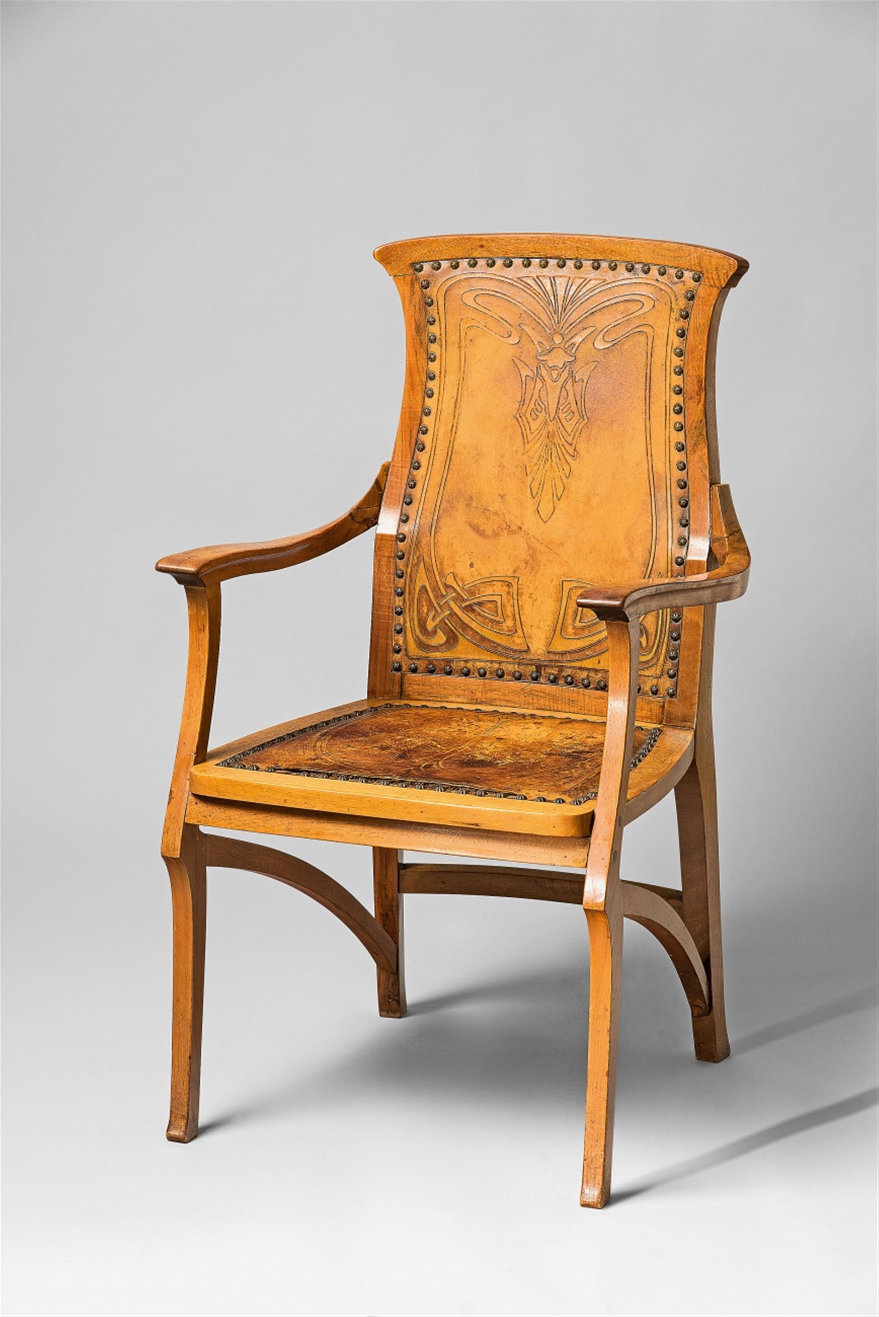 Armlehnstuhl nach einem Entwurf von Henry van de Velde - image-1