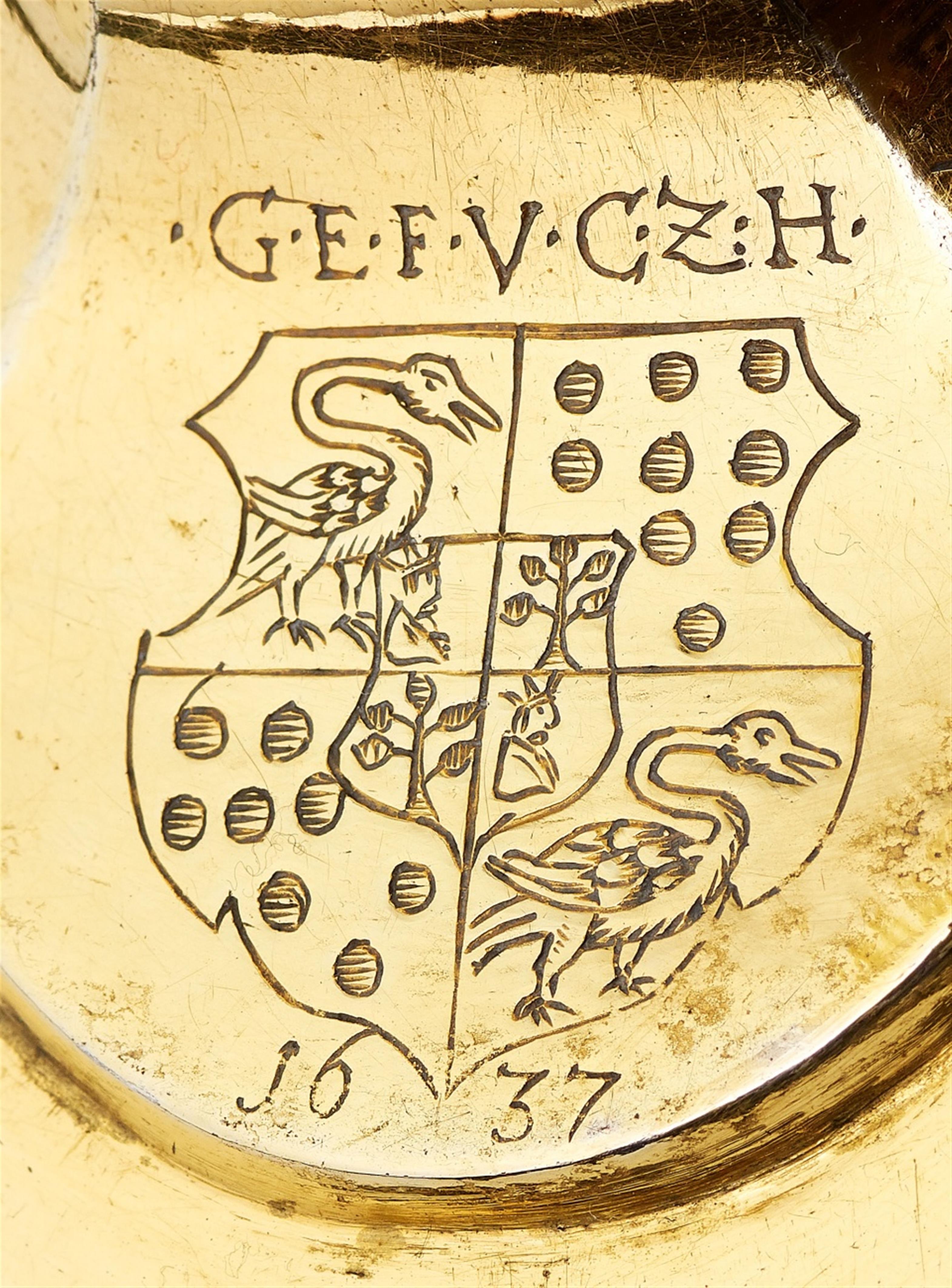 A Passau silver gilt communion chalice - image-2