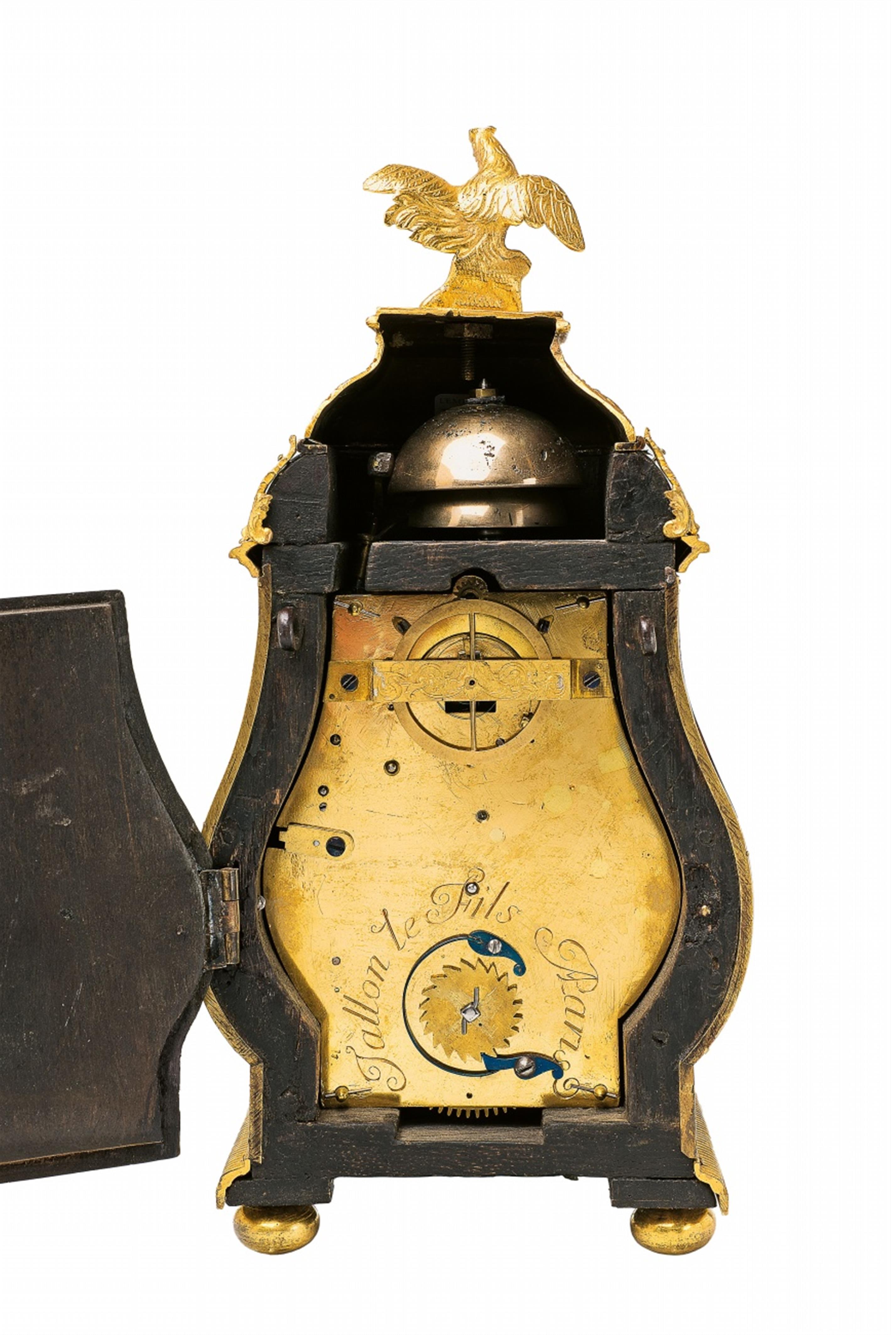 A Louis XIV period "tête de poupée" clock - image-2