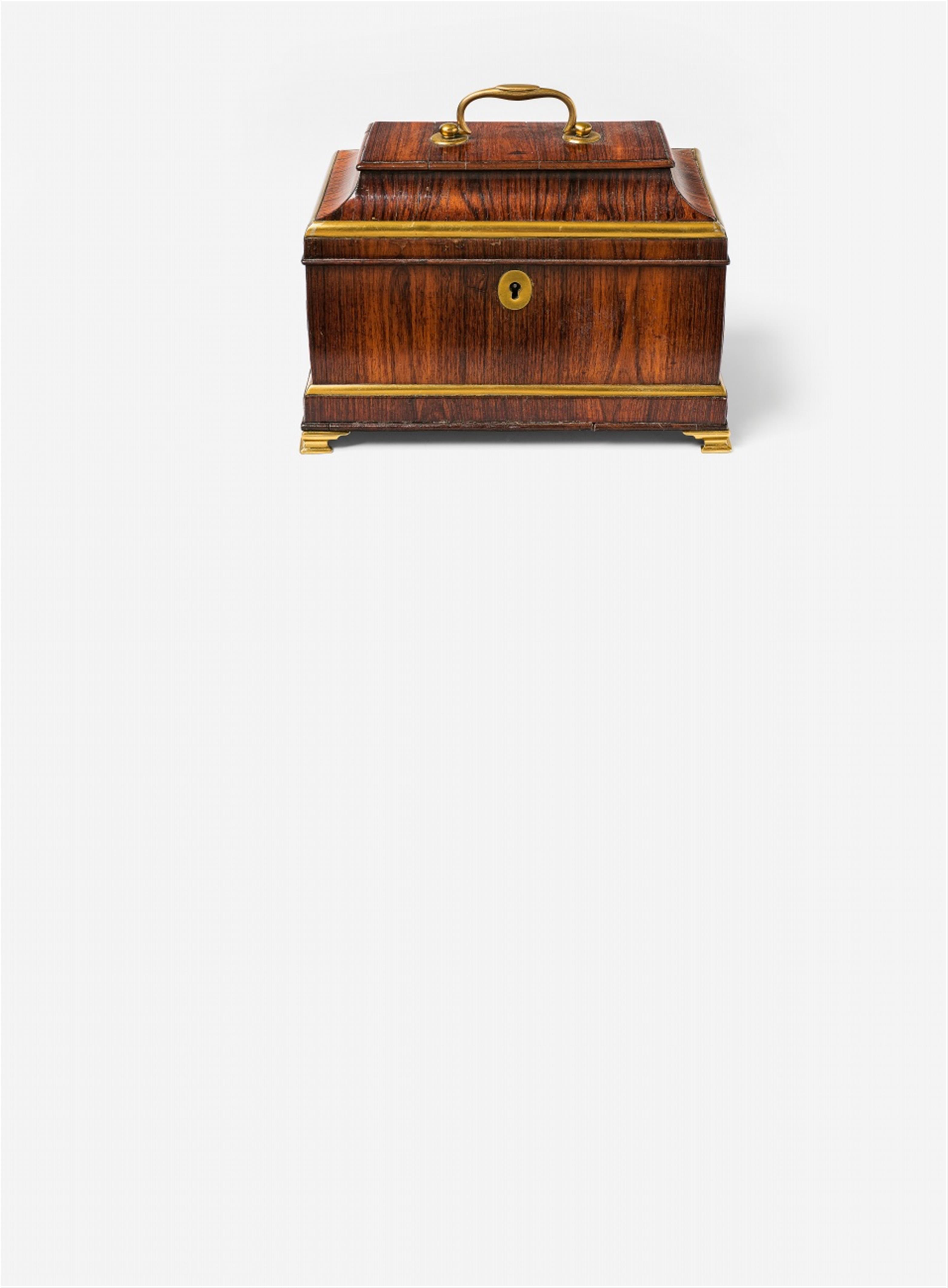 A tea caddy by Abraham Roentgen - image-2