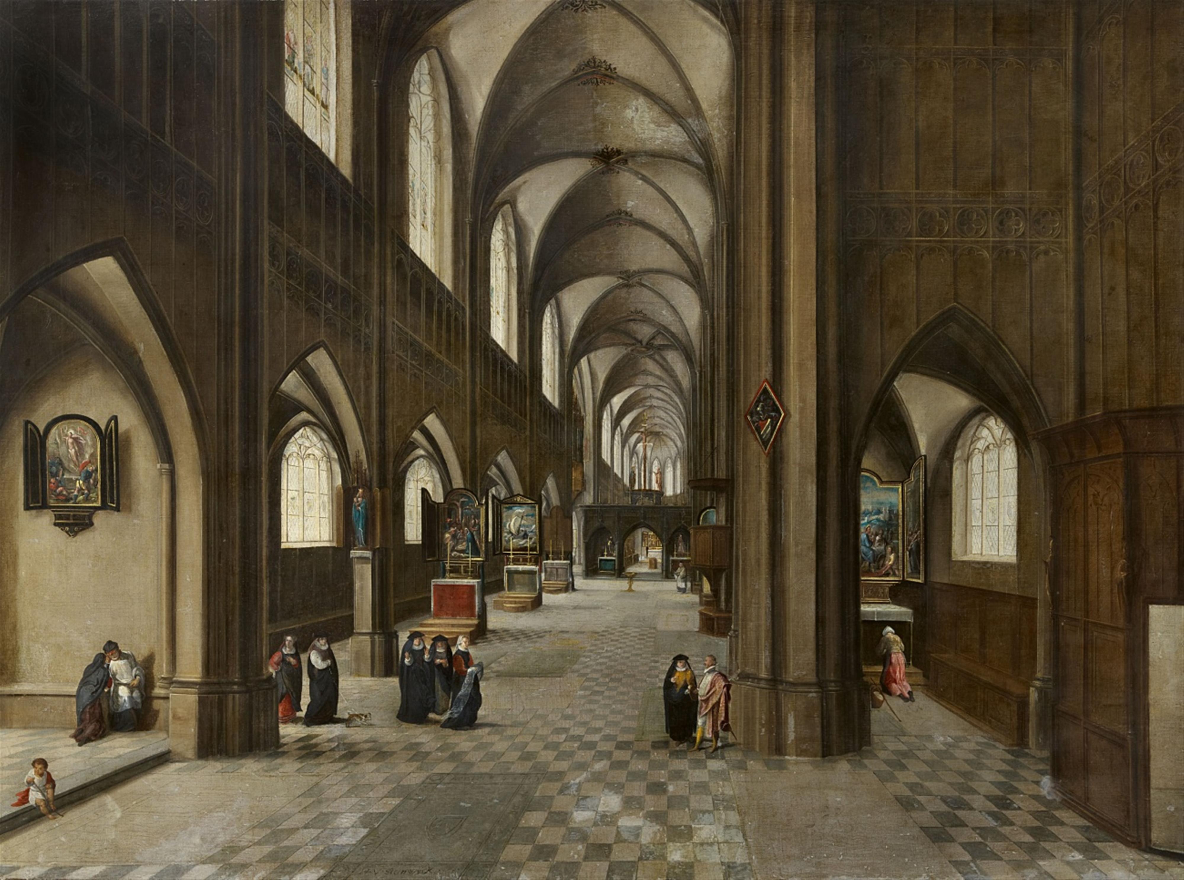 Hendrik van Steenwyck - Church Interior - image-1
