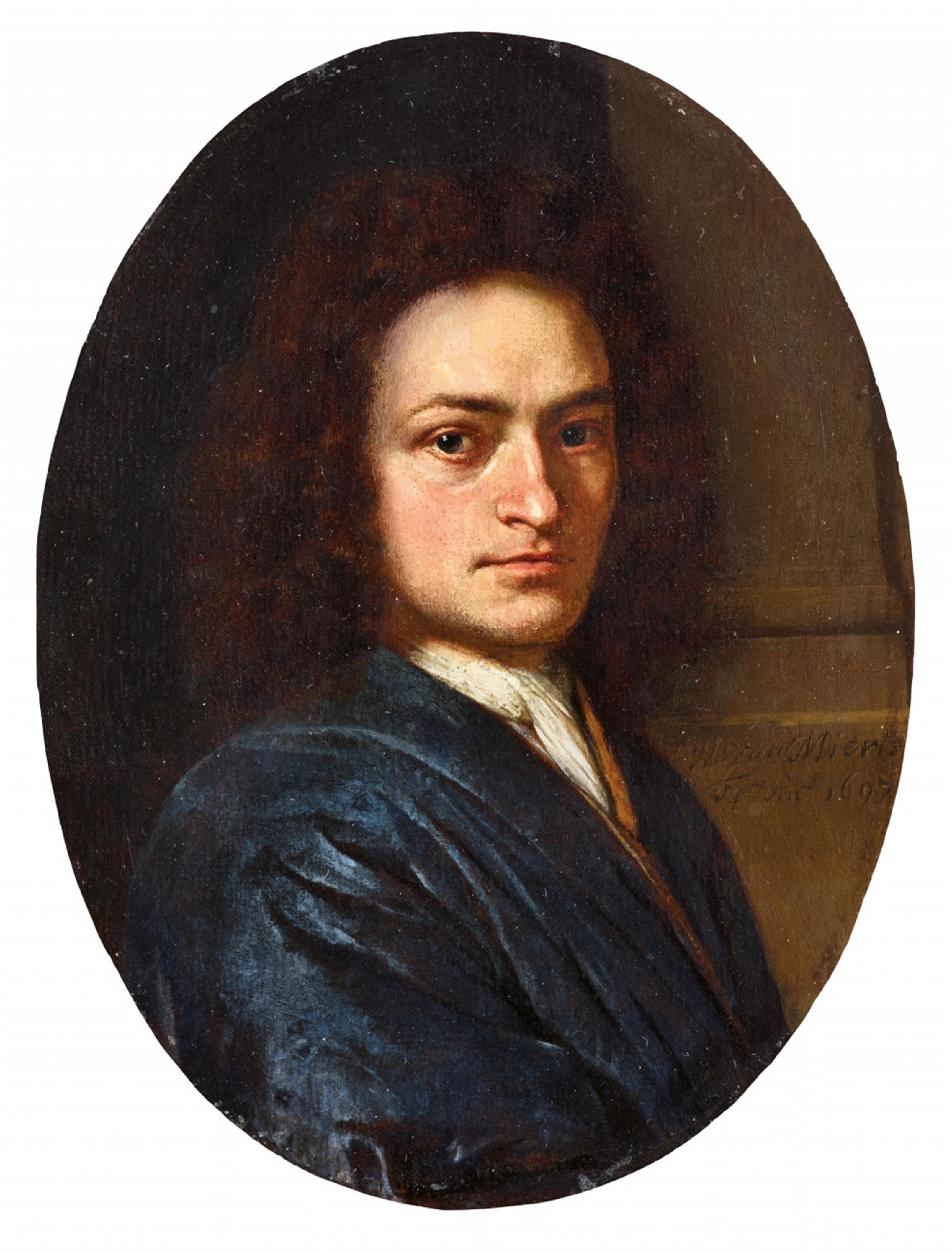 Willem van Mieris - Portrait of a Gentleman - image-1