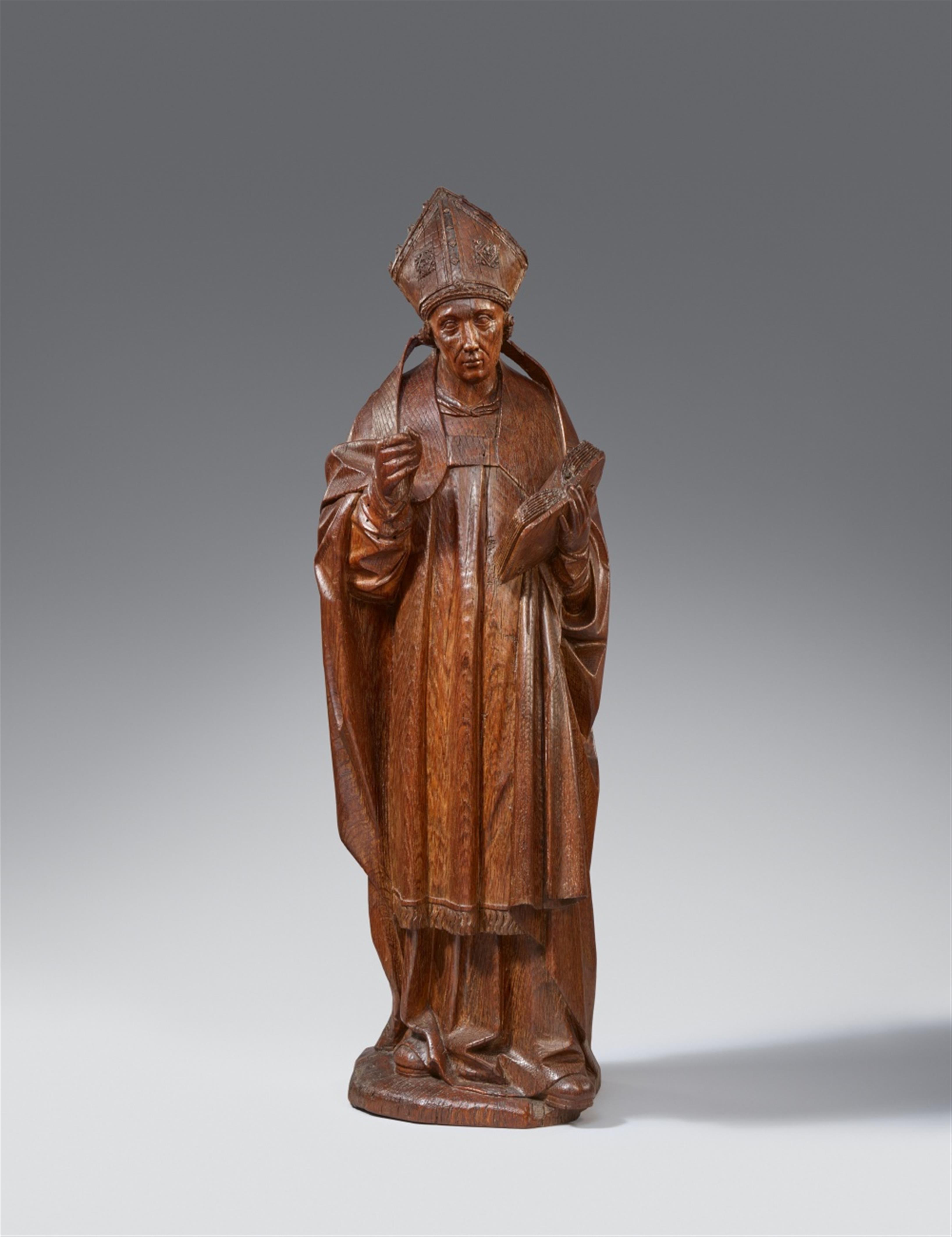 Flämisch Anfang 16. Jahrhundert - Heiliger Bischof - image-1