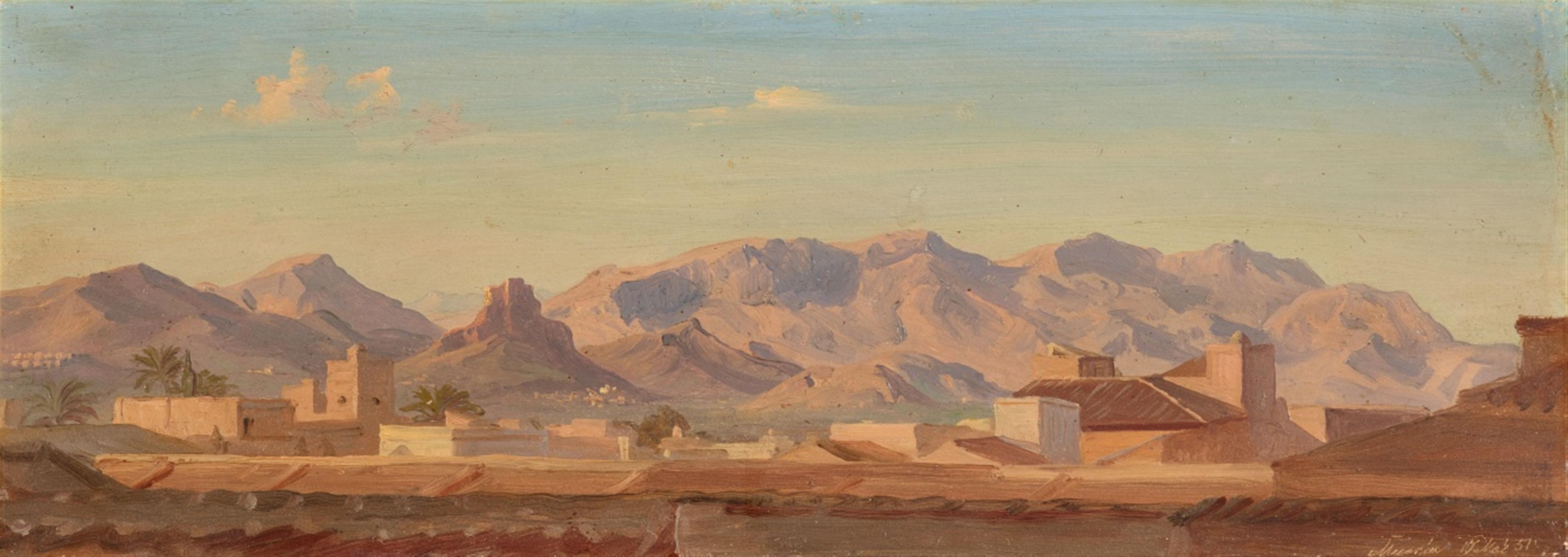 Gustav Friedrich Papperitz - Spanische Landschaft bei Murcia - image-1
