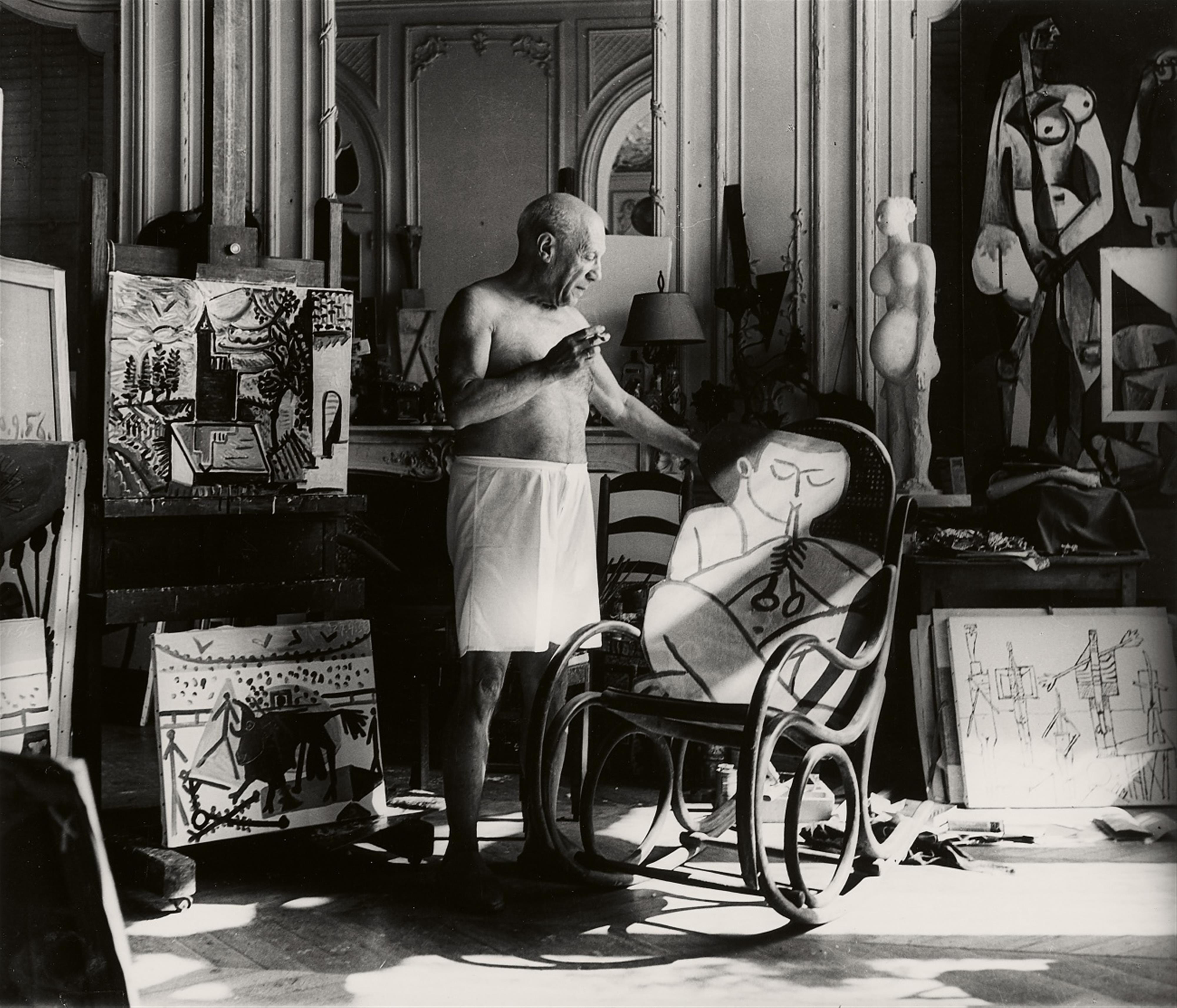 André Villers - Atelier de Picasso, Cannes - image-1