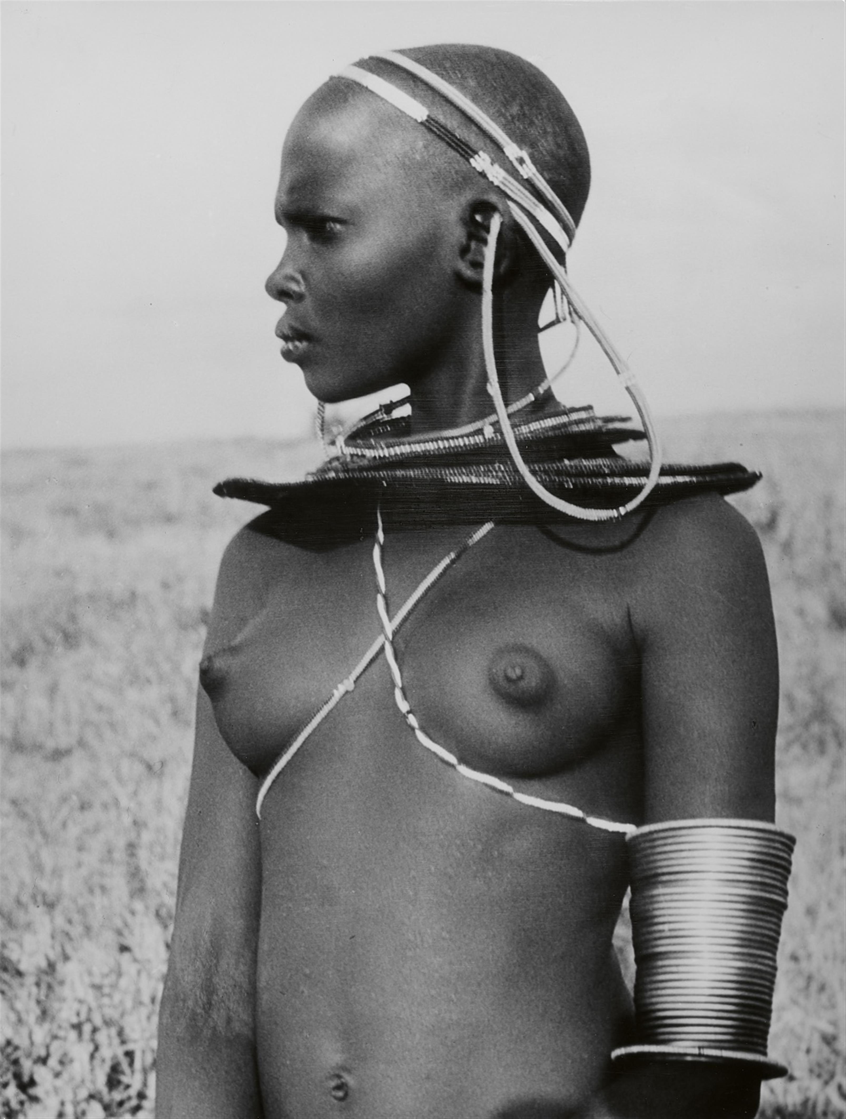 Leni Riefenstahl - Untitled (from the series: Massai) - image-1