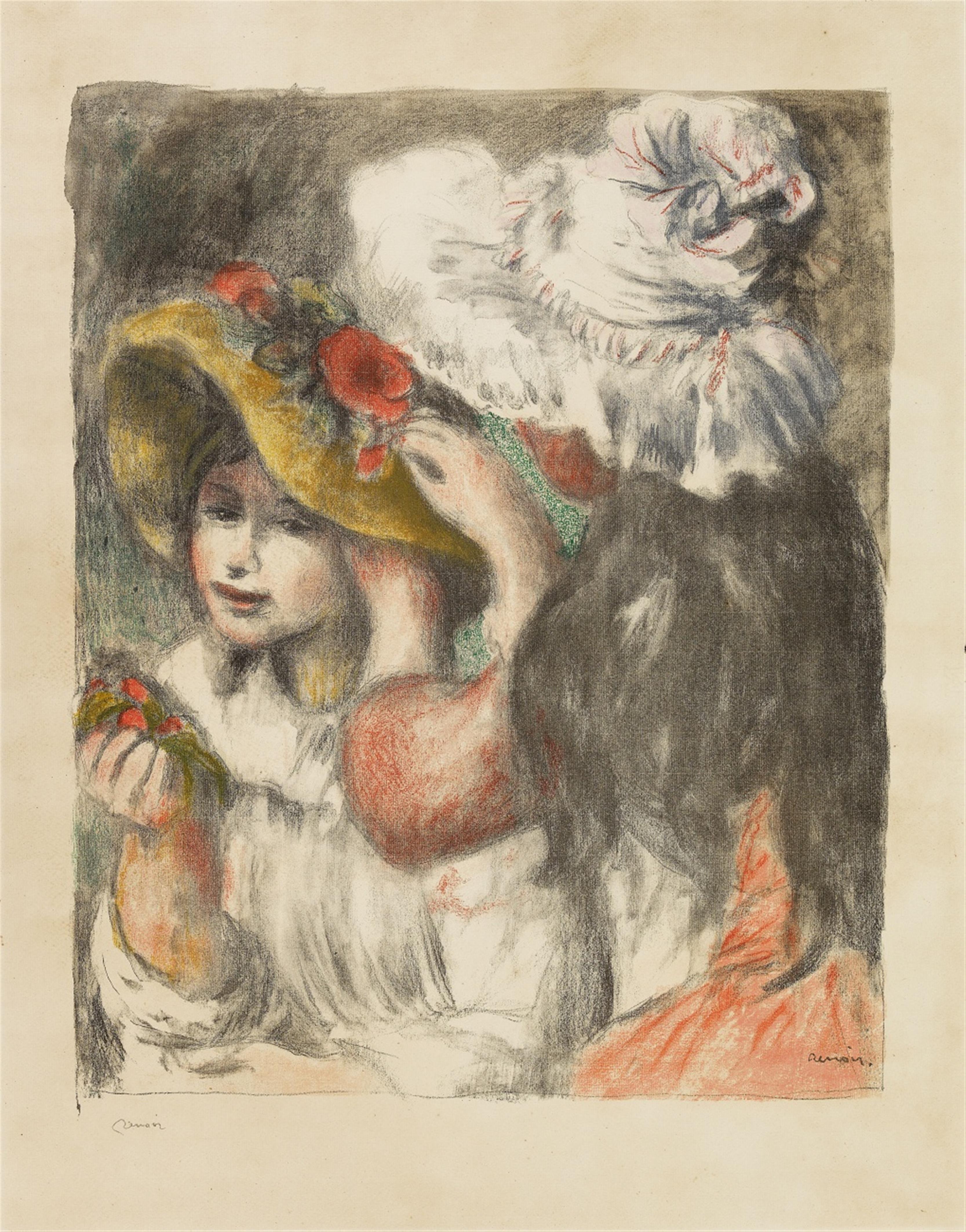 Pierre-Auguste Renoir - Le Chapeau épinglé, 2e planche - image-1