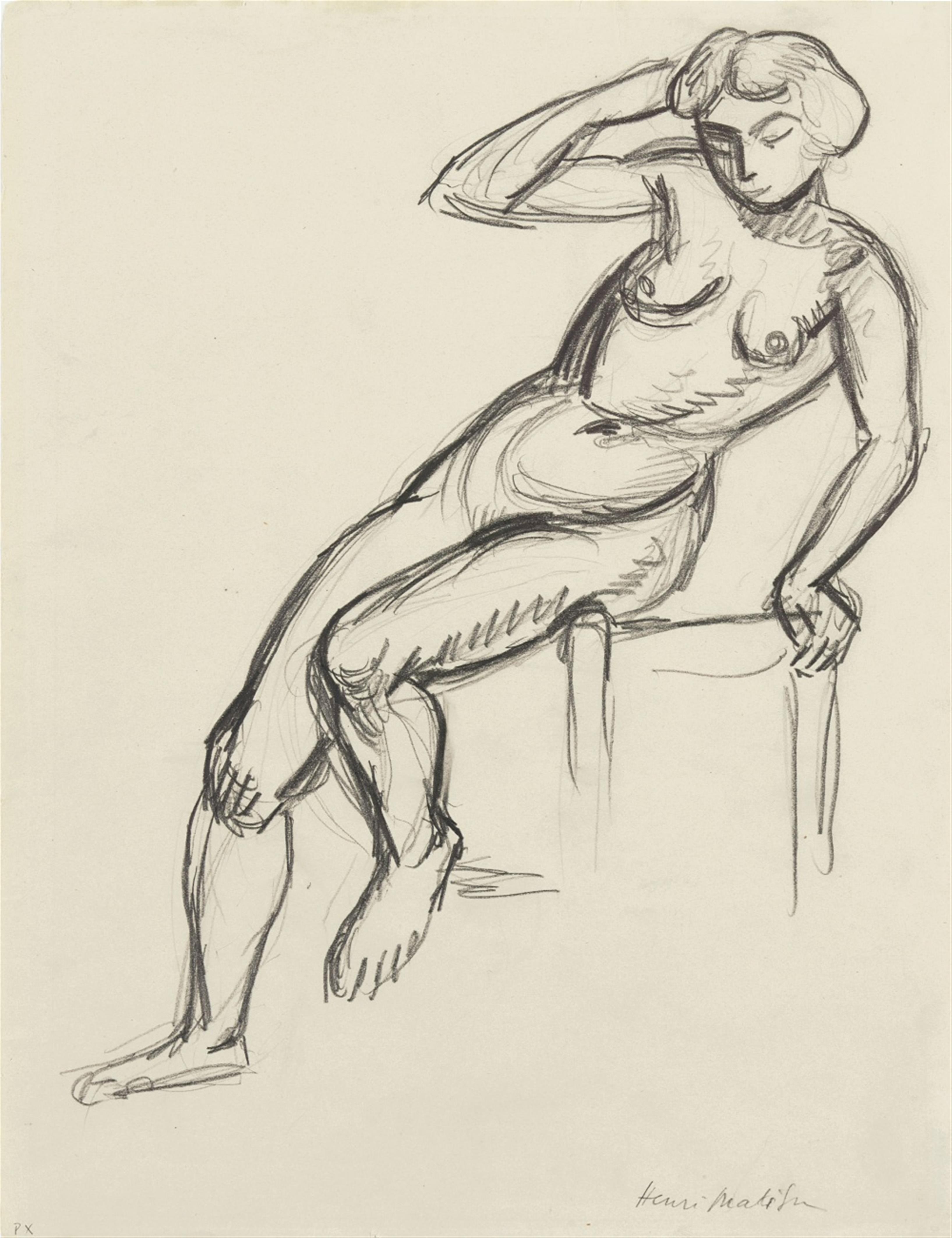 Henri Matisse - Jeune femme assise - image-1