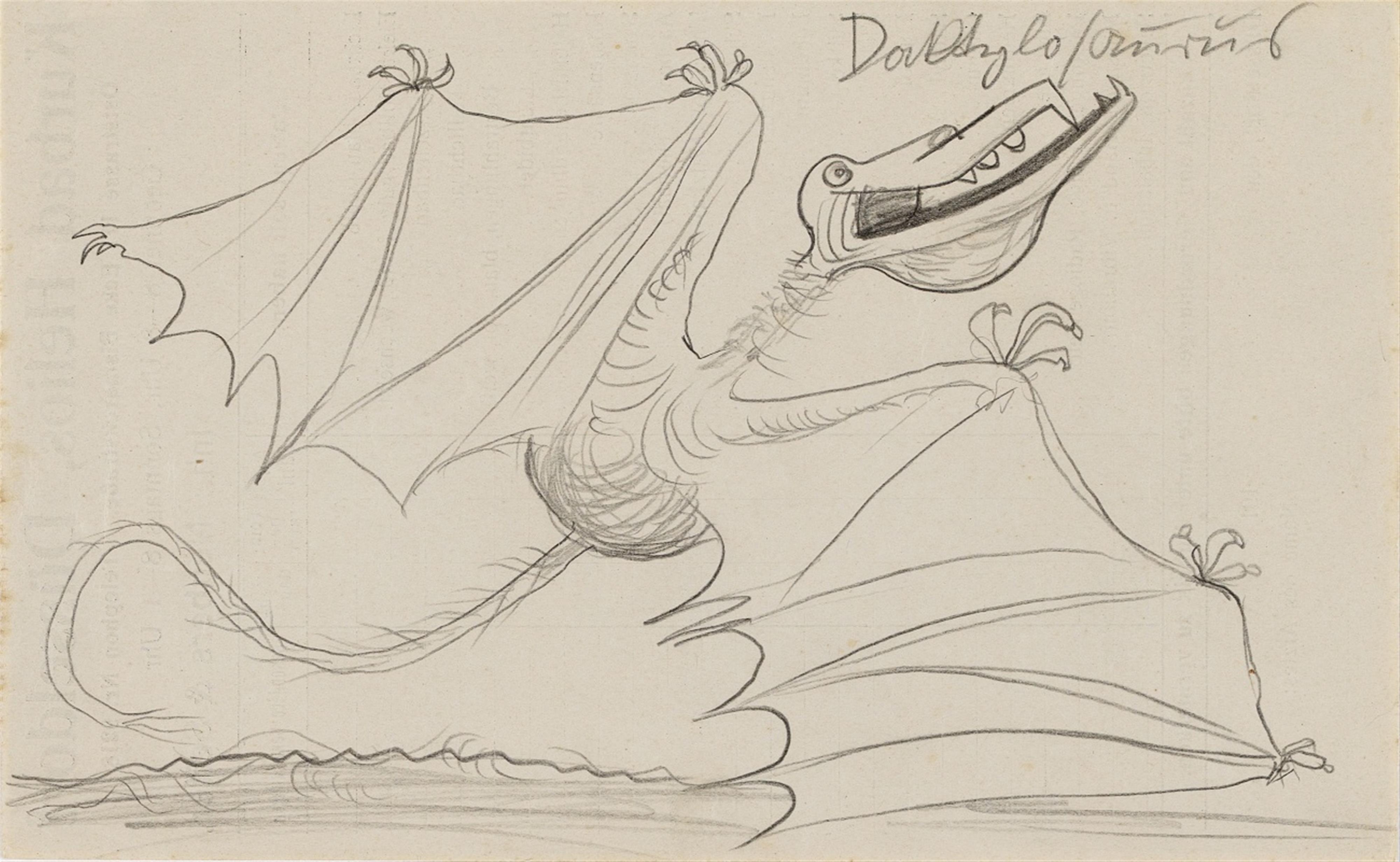 Otto Dix - Daktylosaurus - image-1