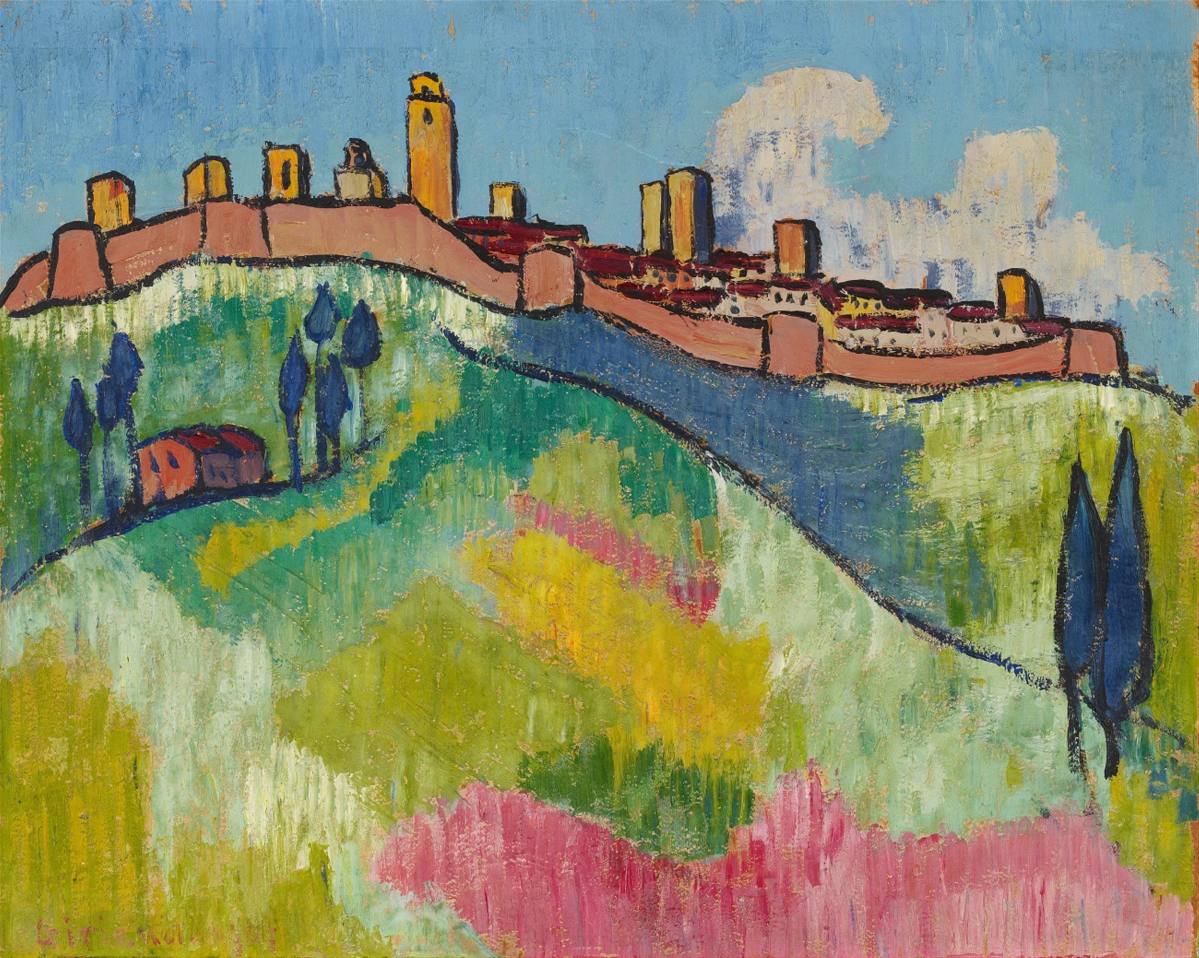 Pierre-Paul Girieud - San Gimignano - image-1