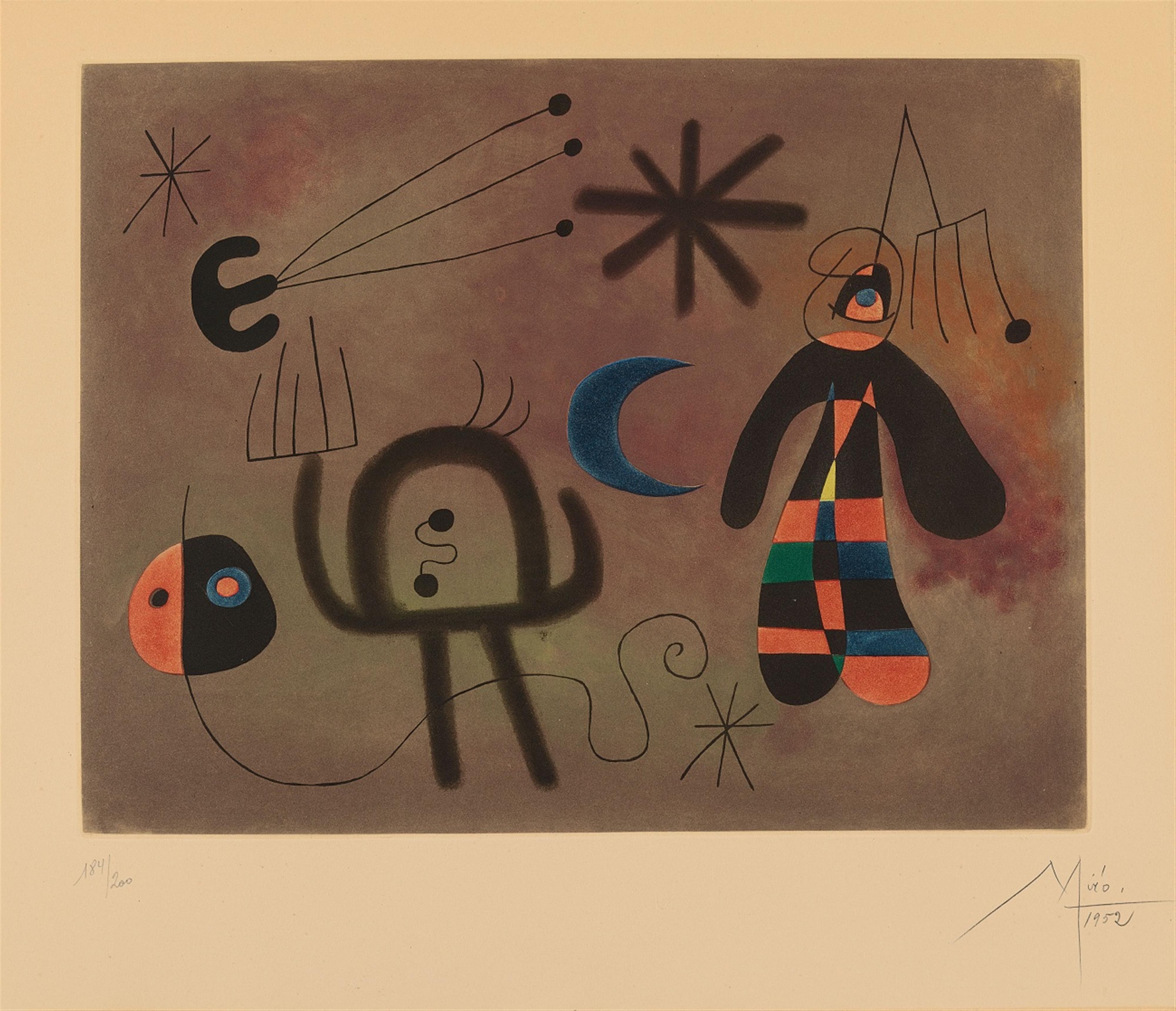 Nach Joan Miró - L'Oiseau fusée - image-1