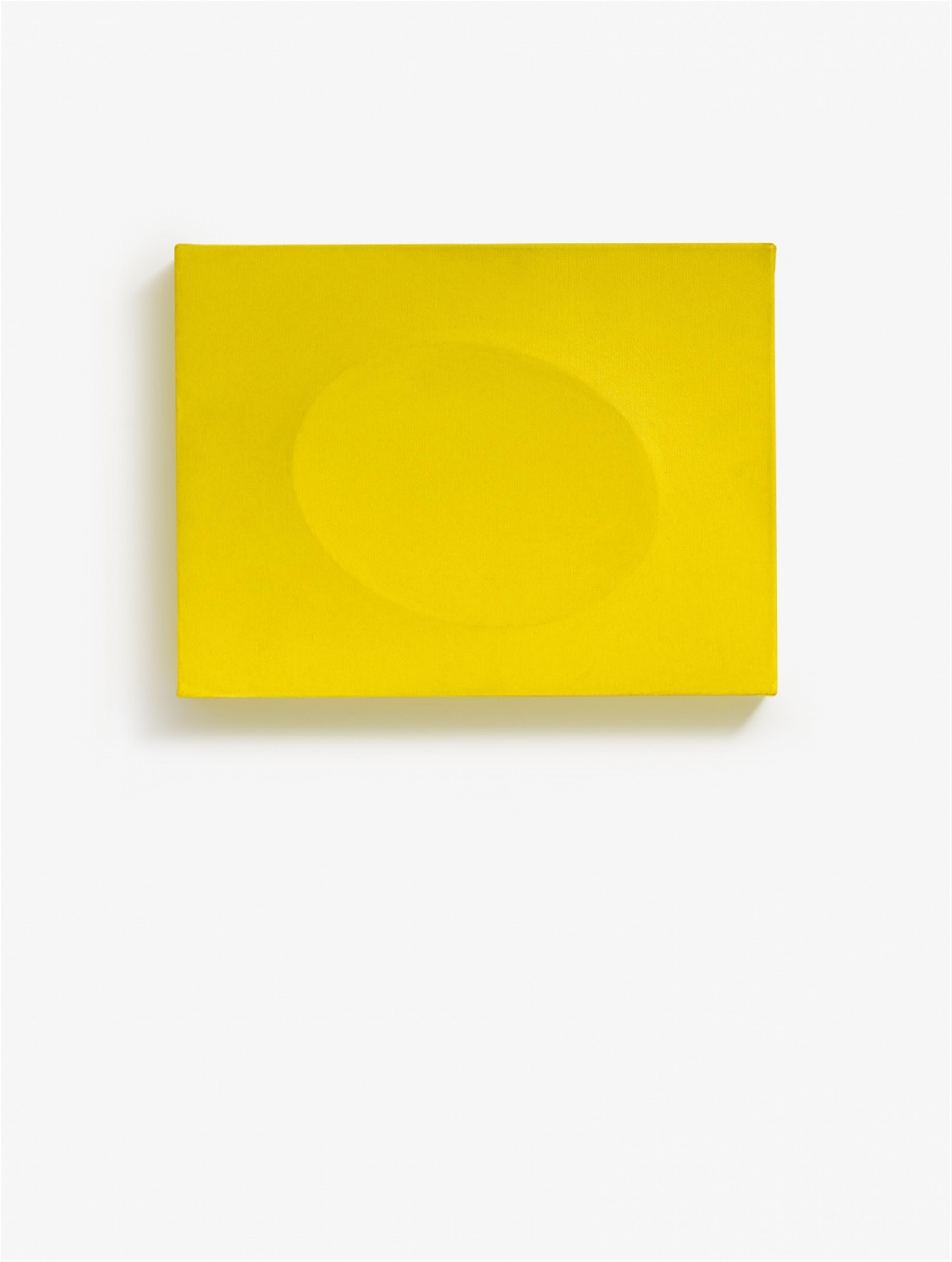 Turi Simeti - Un ovale giallo - image-1