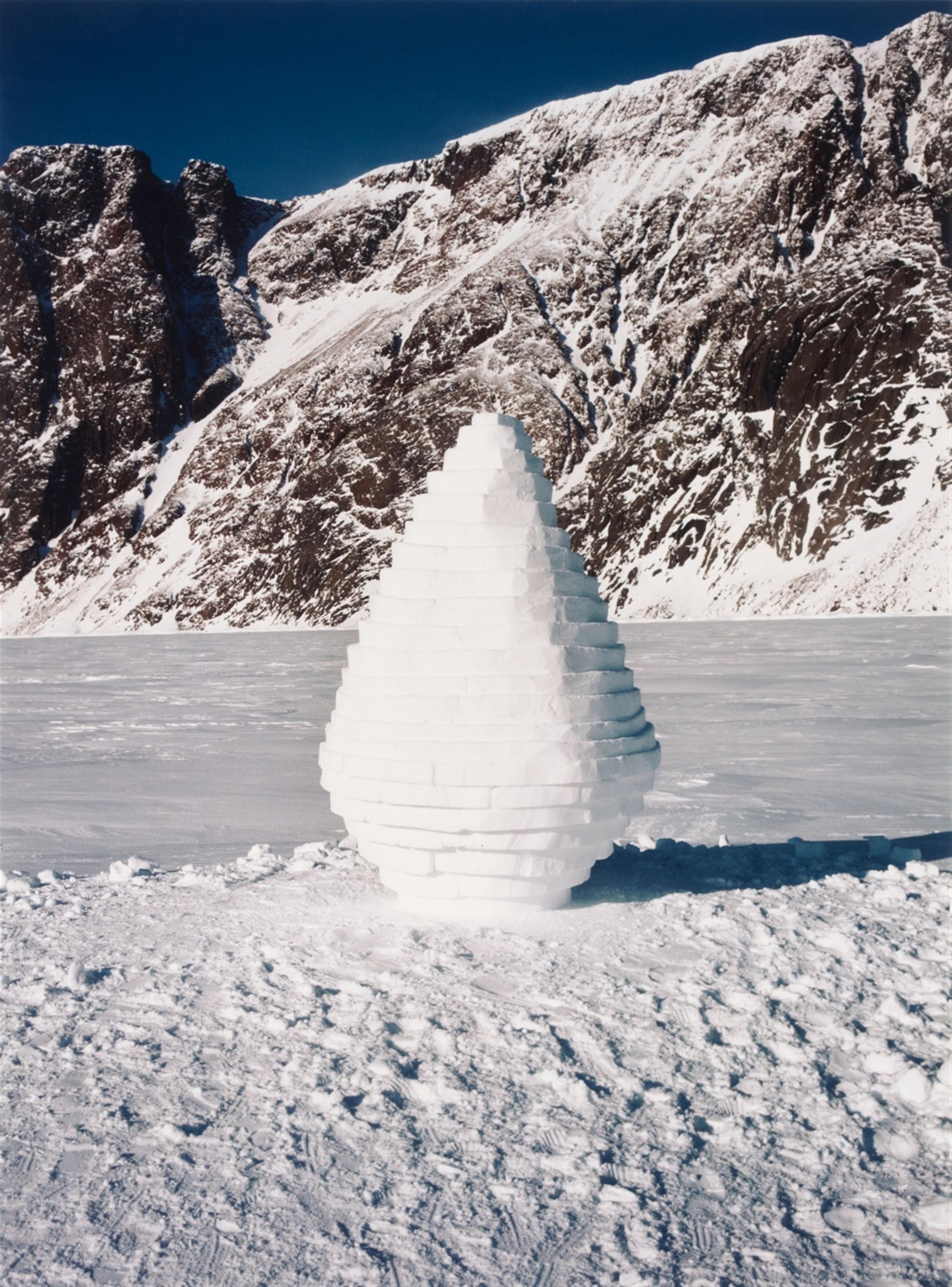 Andy Goldsworthy - Stacked Snow Cone, Grise Fiord, Ellesmere Island - image-1