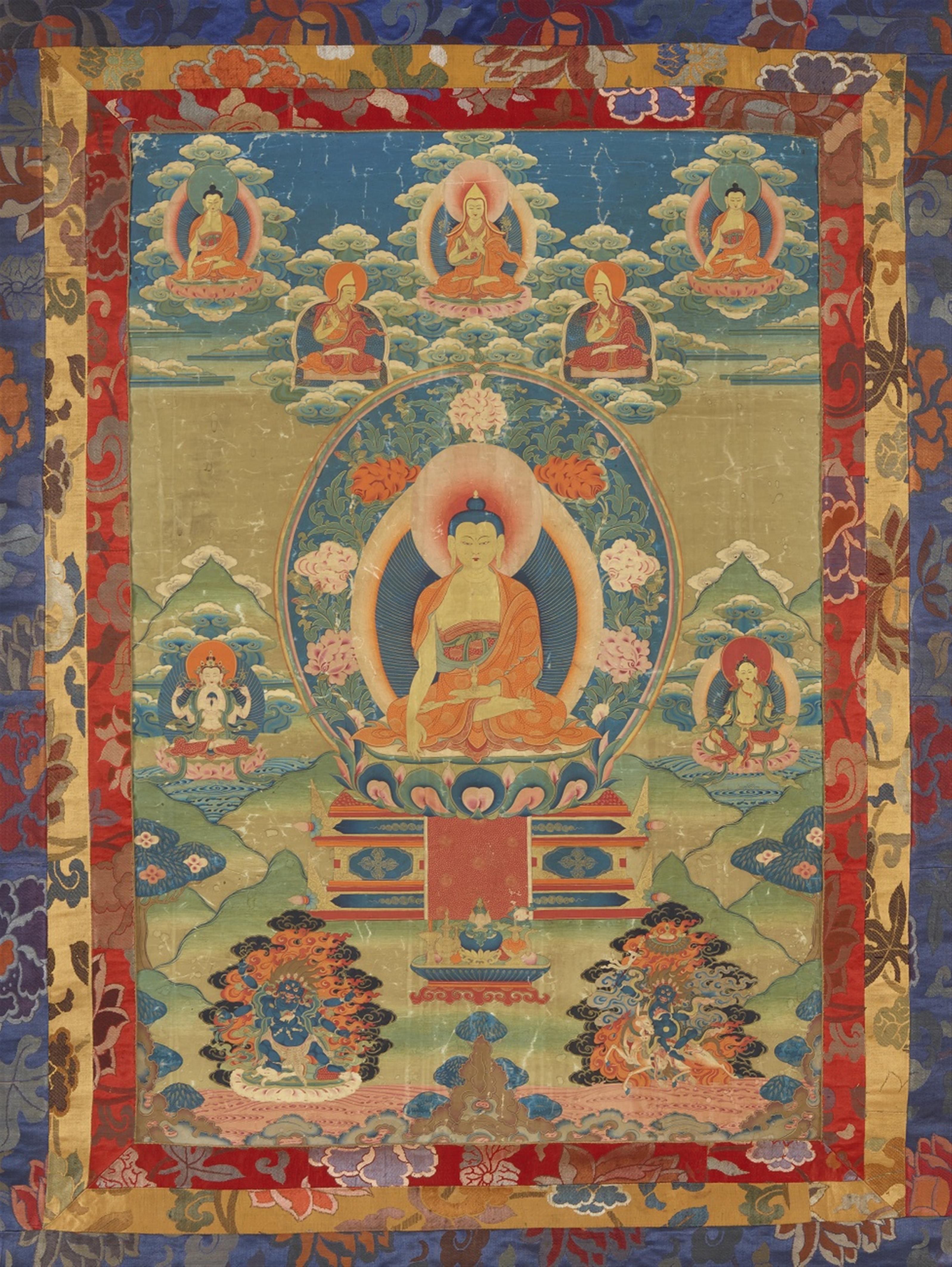 Thangka des Buddha Akshobhya. Tibet. 19. Jh. - image-1