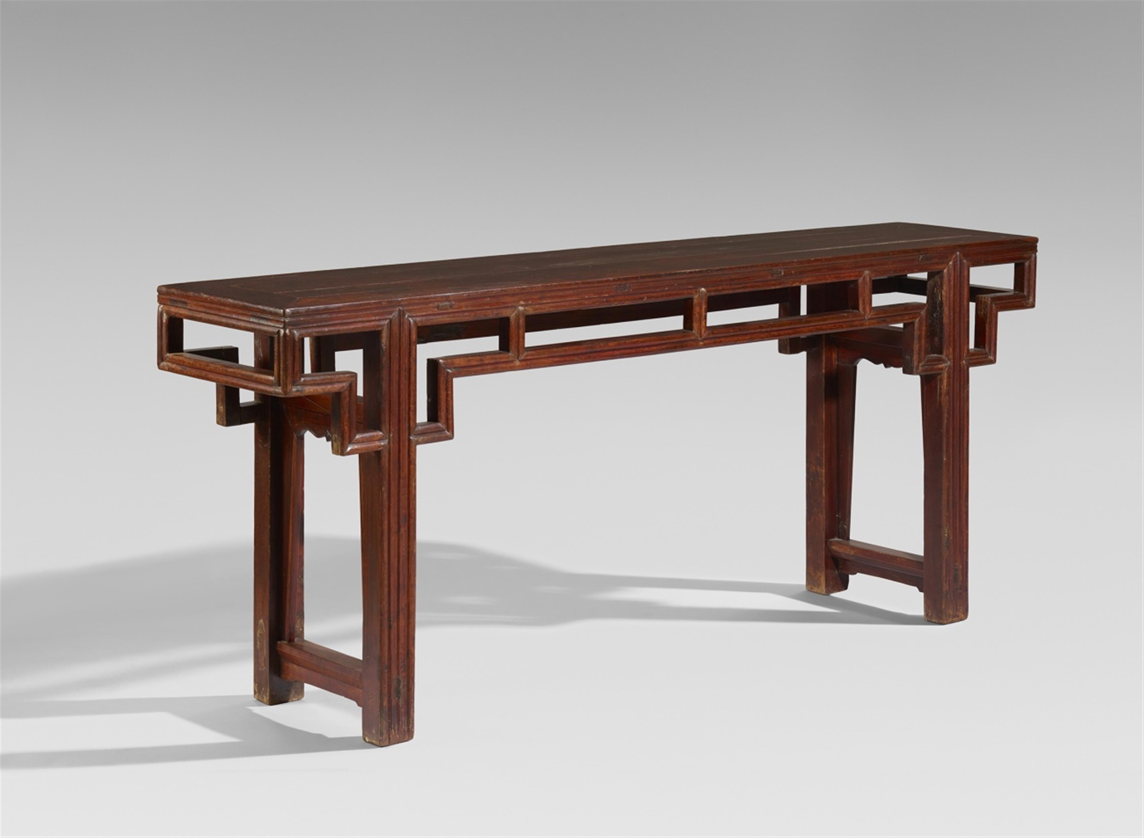 An jumu wood altar table. Qing dynasty - image-2