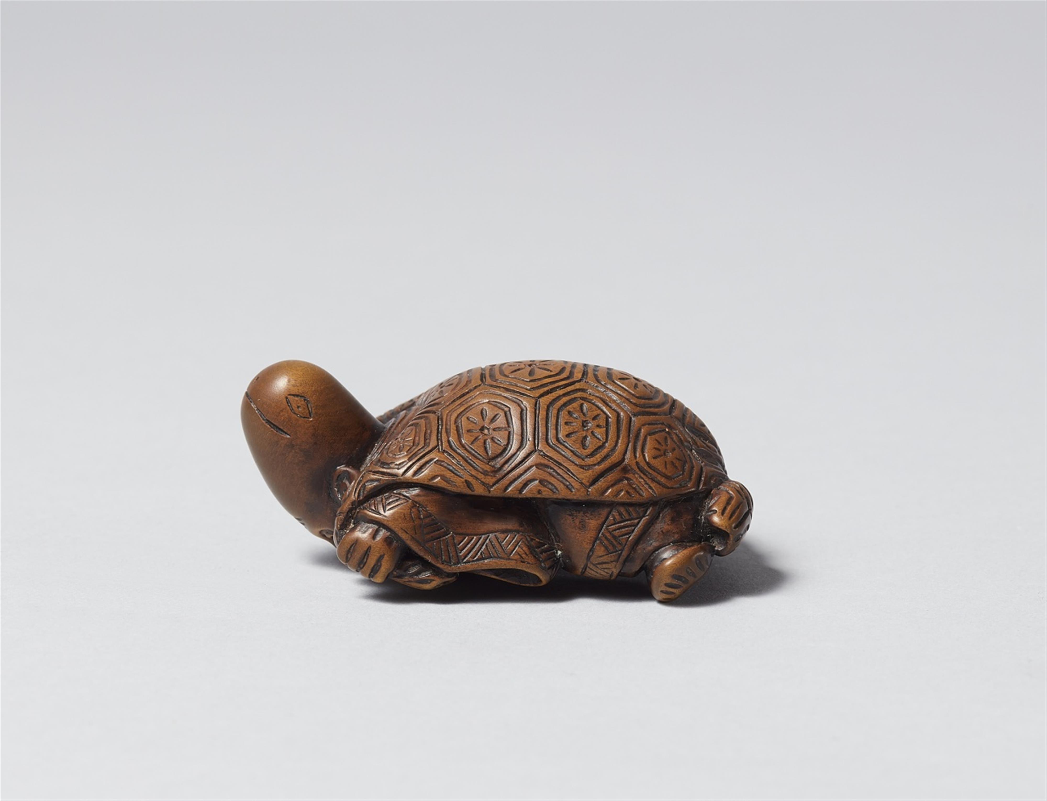 Fukurokuju disguised as a turtle. Ko Baas. 2003 - image-1