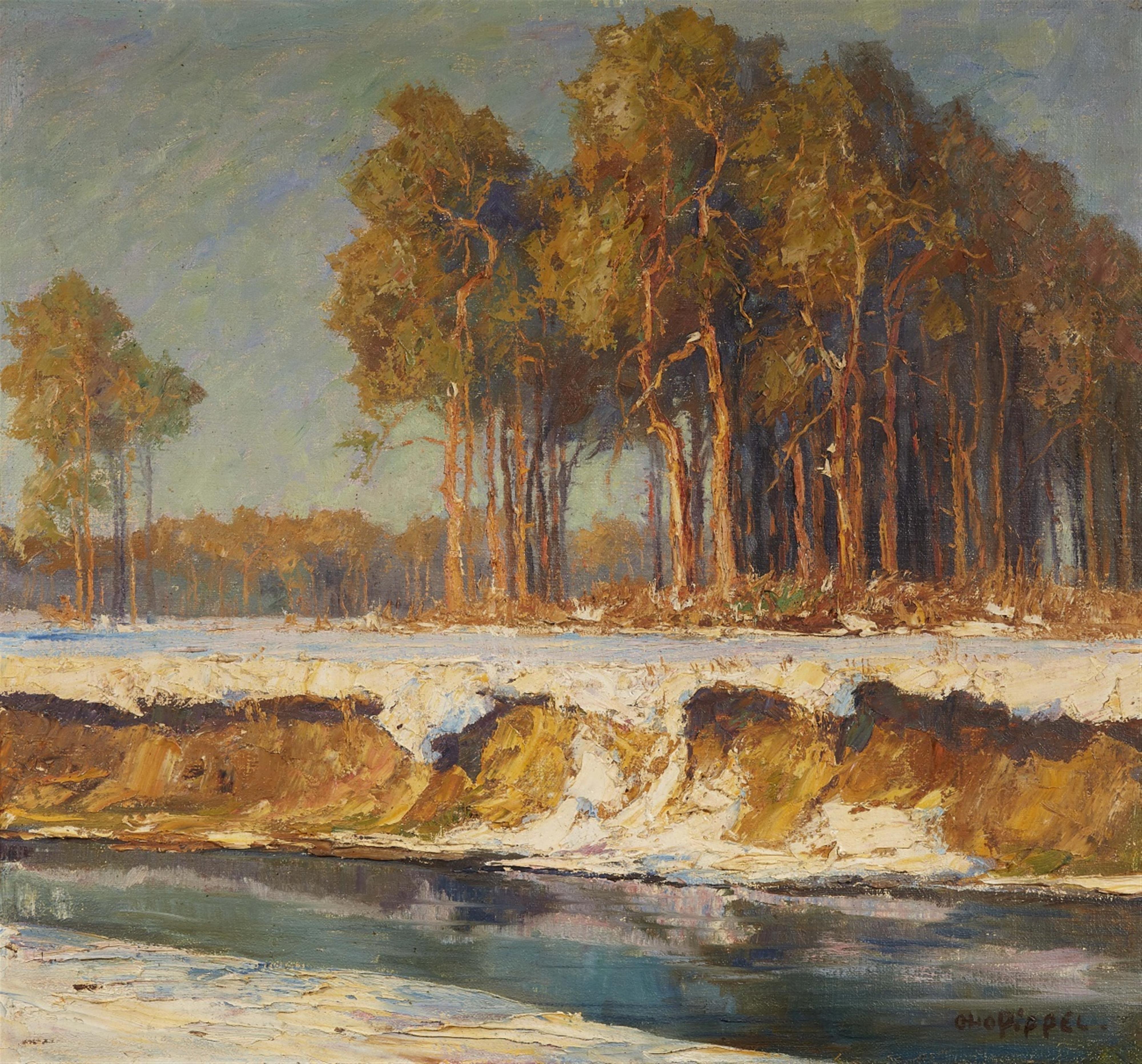 Otto Pippel - Winter Sunlight in Mark Brandenburg - image-1