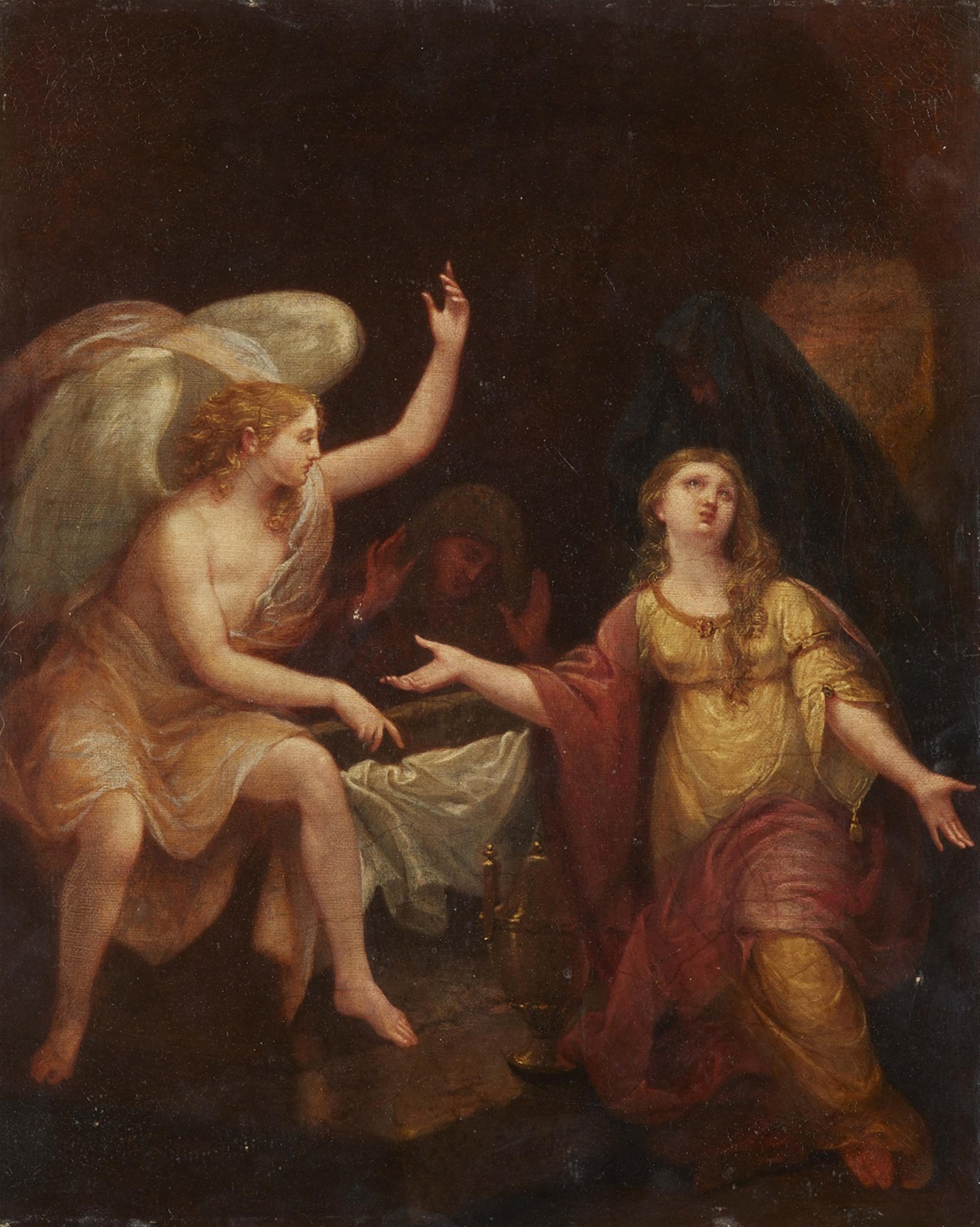 Italian School 18th century - The Women and the Angel at the Sepulchre - image-1