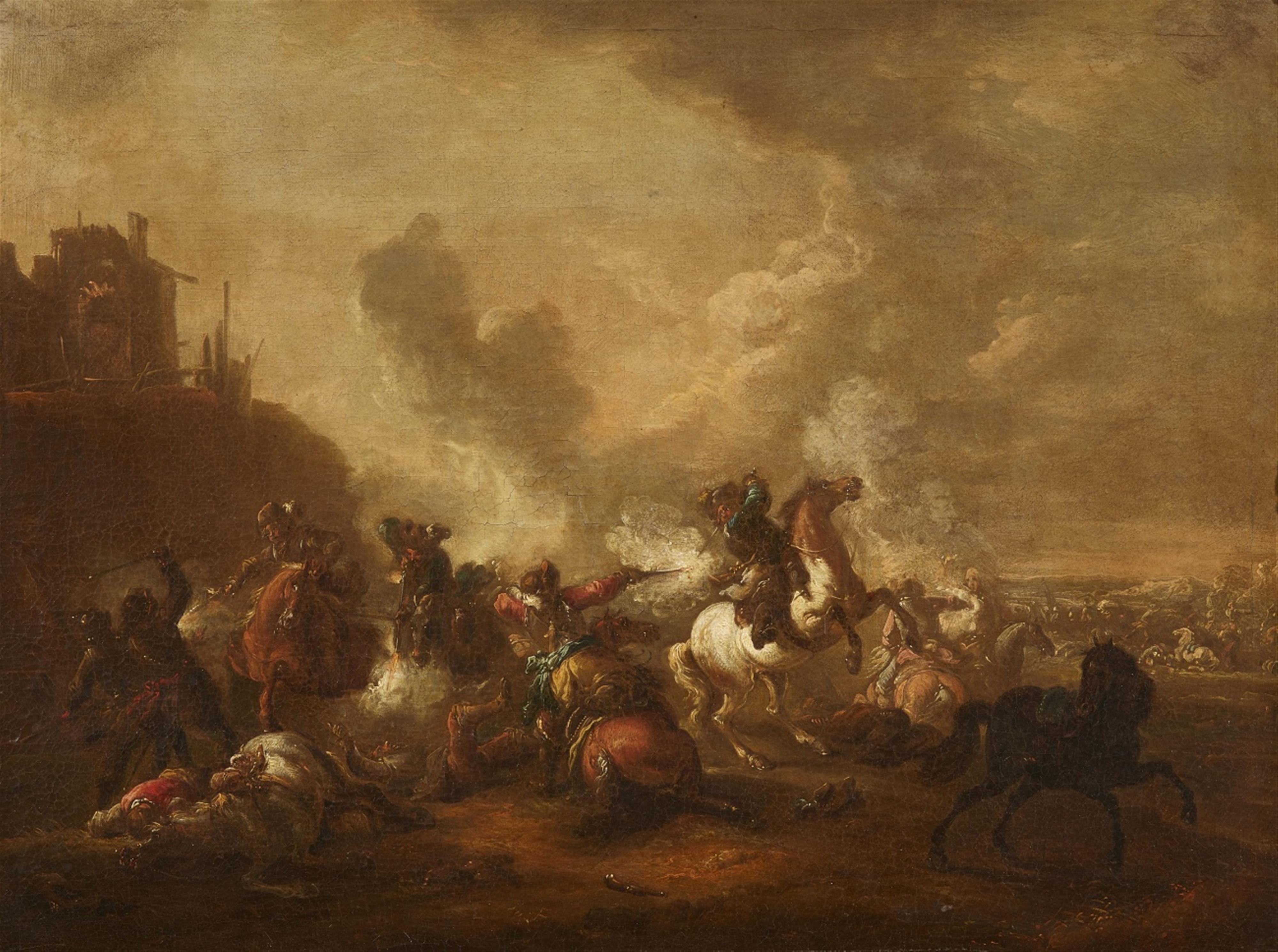 Netherlandish School 17th century - Cavalry Battle - image-1