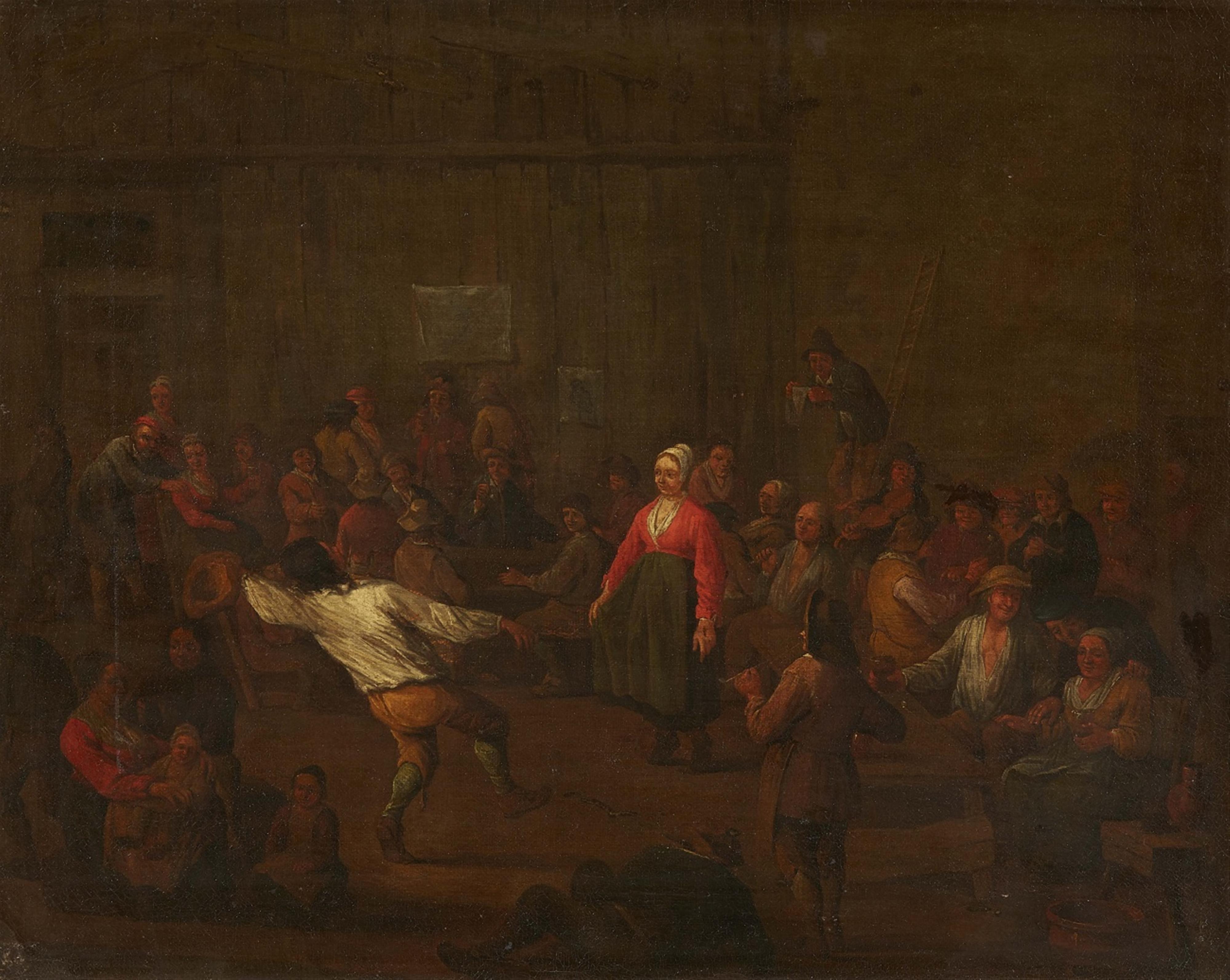 Netherlandish School 17th century - Two Scenes of a Peasant Dance - image-2