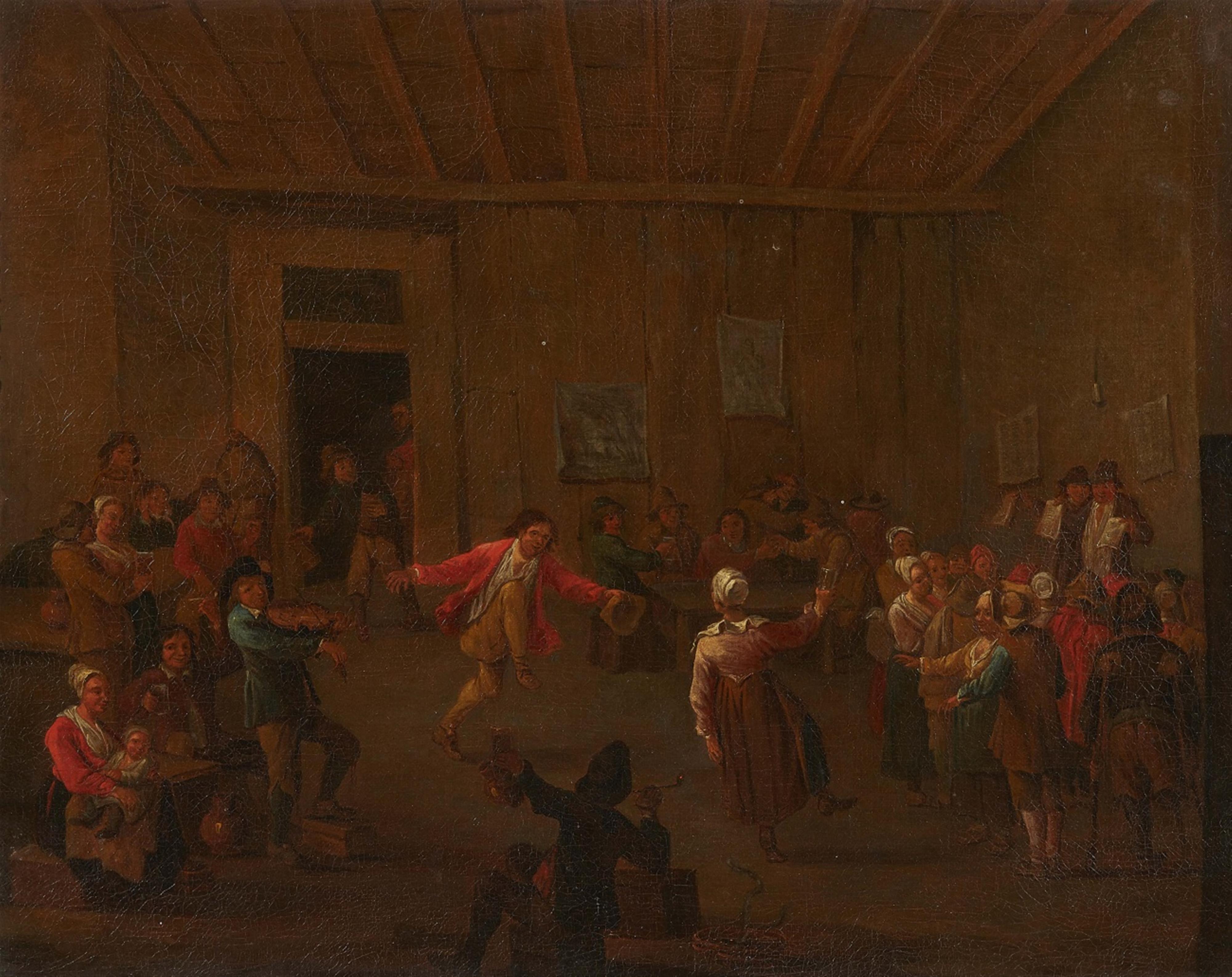 Niederländischer Meister des 17. Jahrhunderts - Zwei Szenen eines Bauerntanzes - image-1