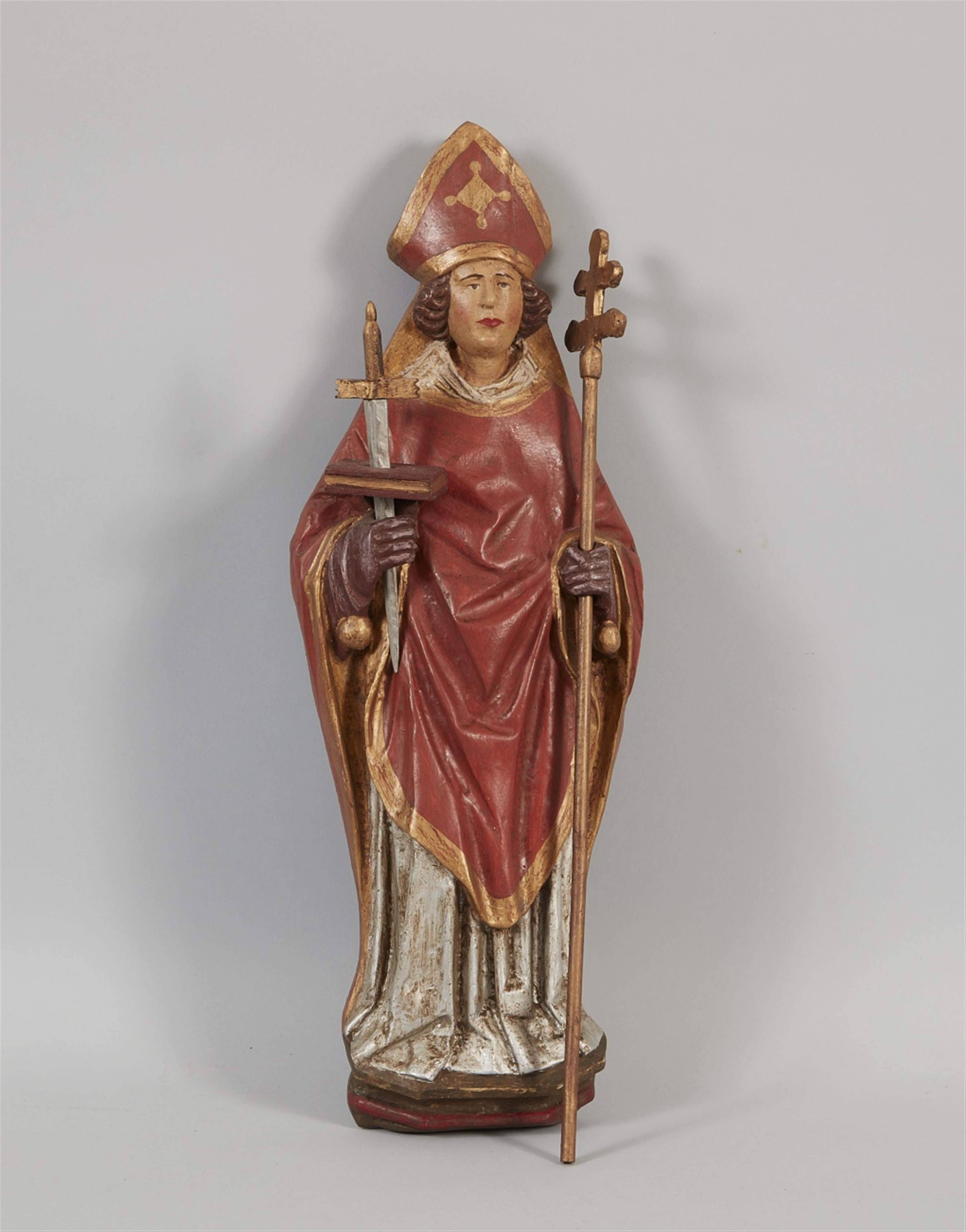 German frühes 21. Jahrhundert - Kopie der Bonifatiusfigur der Pfarrkirche in Geisa/Rhön - image-1