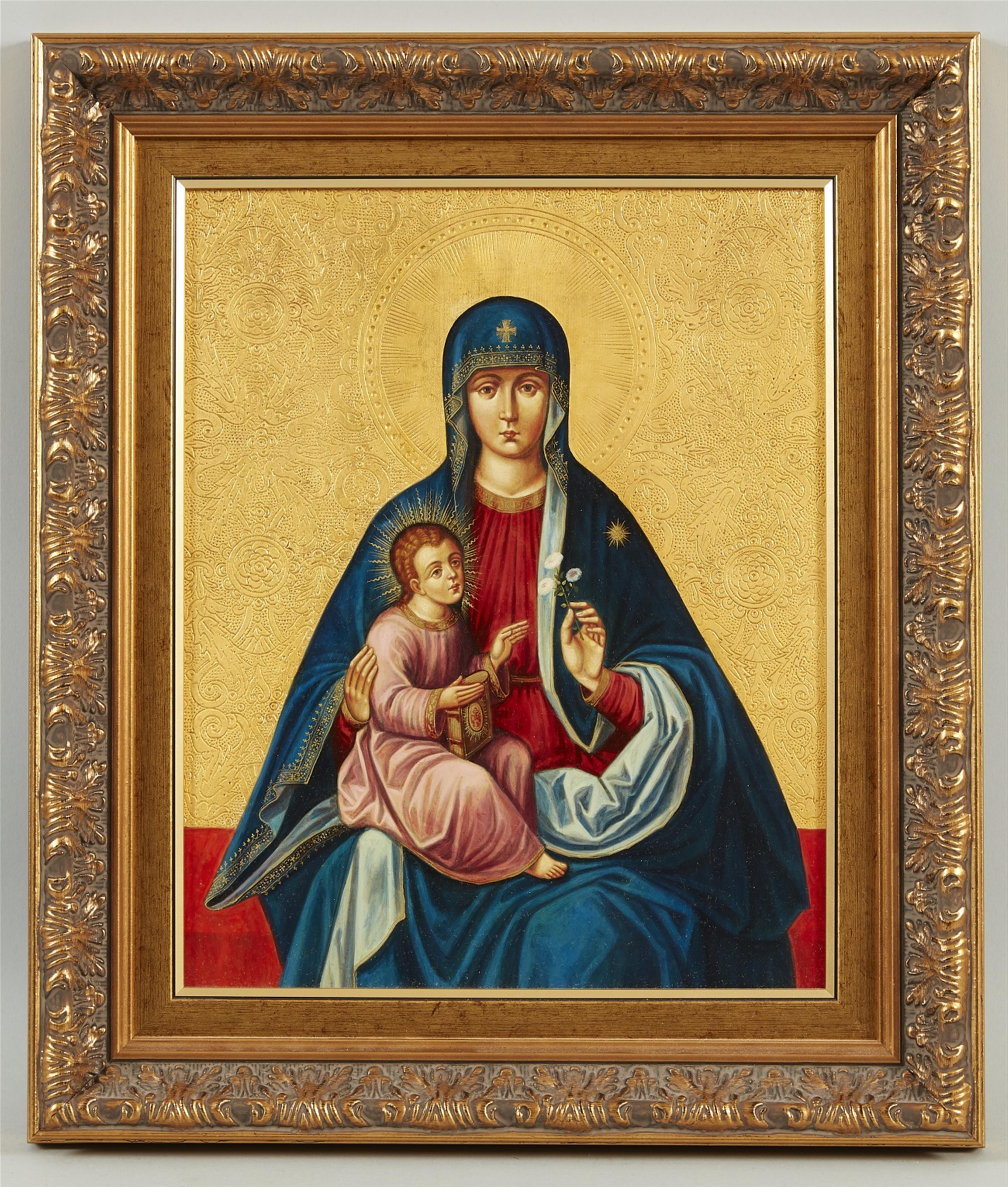 Ikone der Muttergottes mit dem Christuskind - image-1