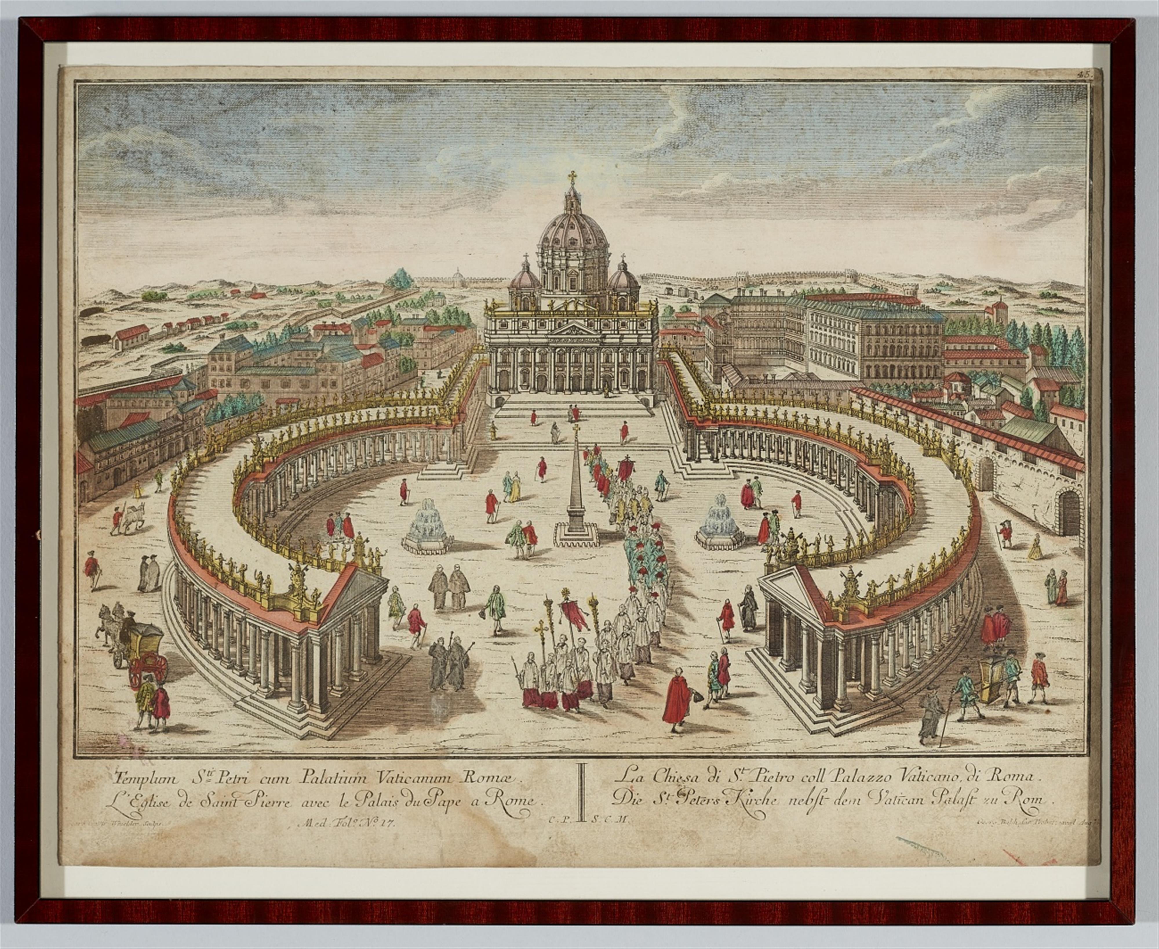Petersdom mit Vatikanischem Palast - image-1