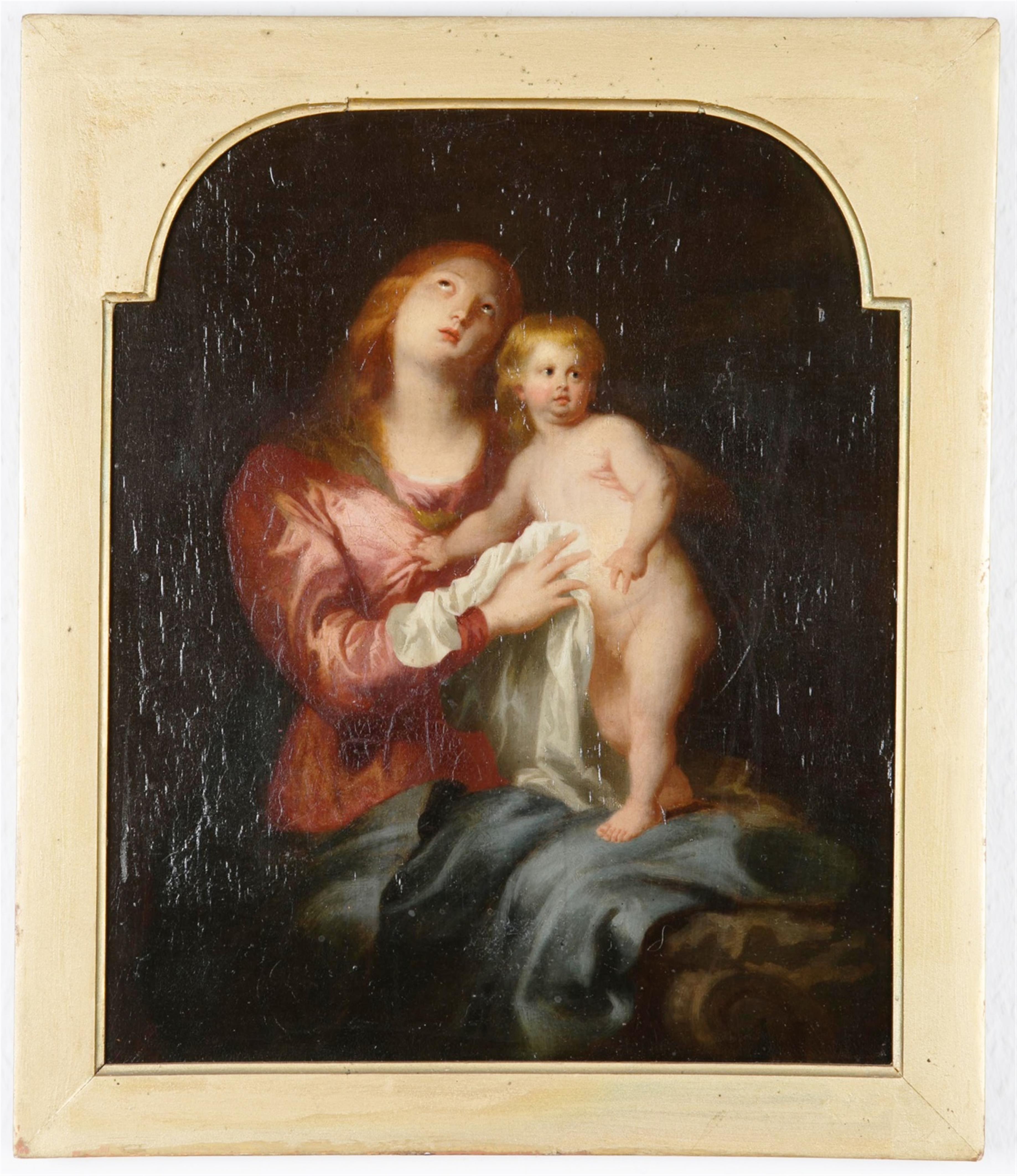 Anthony van Dyck, Nachfolge - Madonna mit Kind - image-1