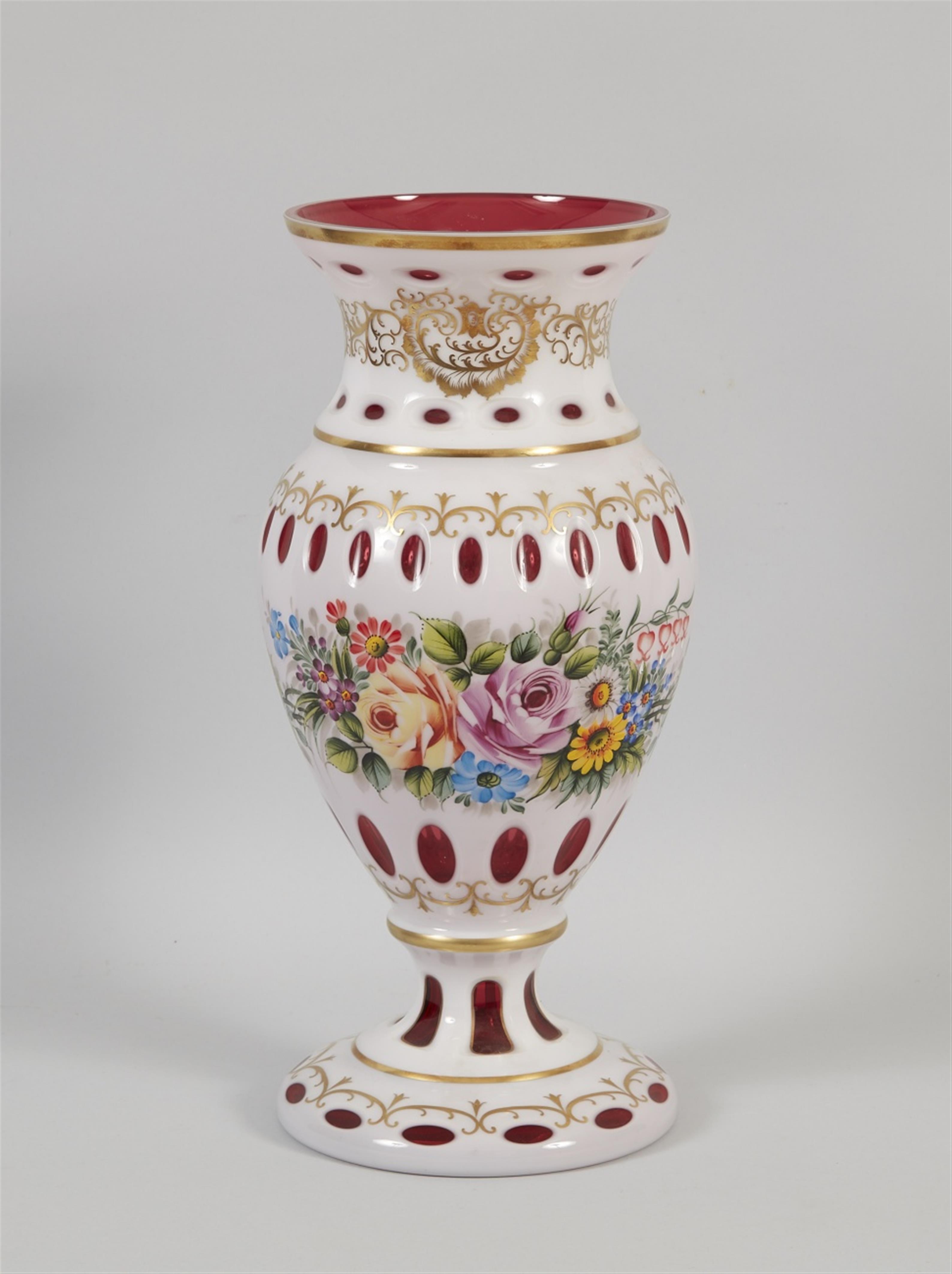 Große Vase im Biedermeier-Stil - image-1