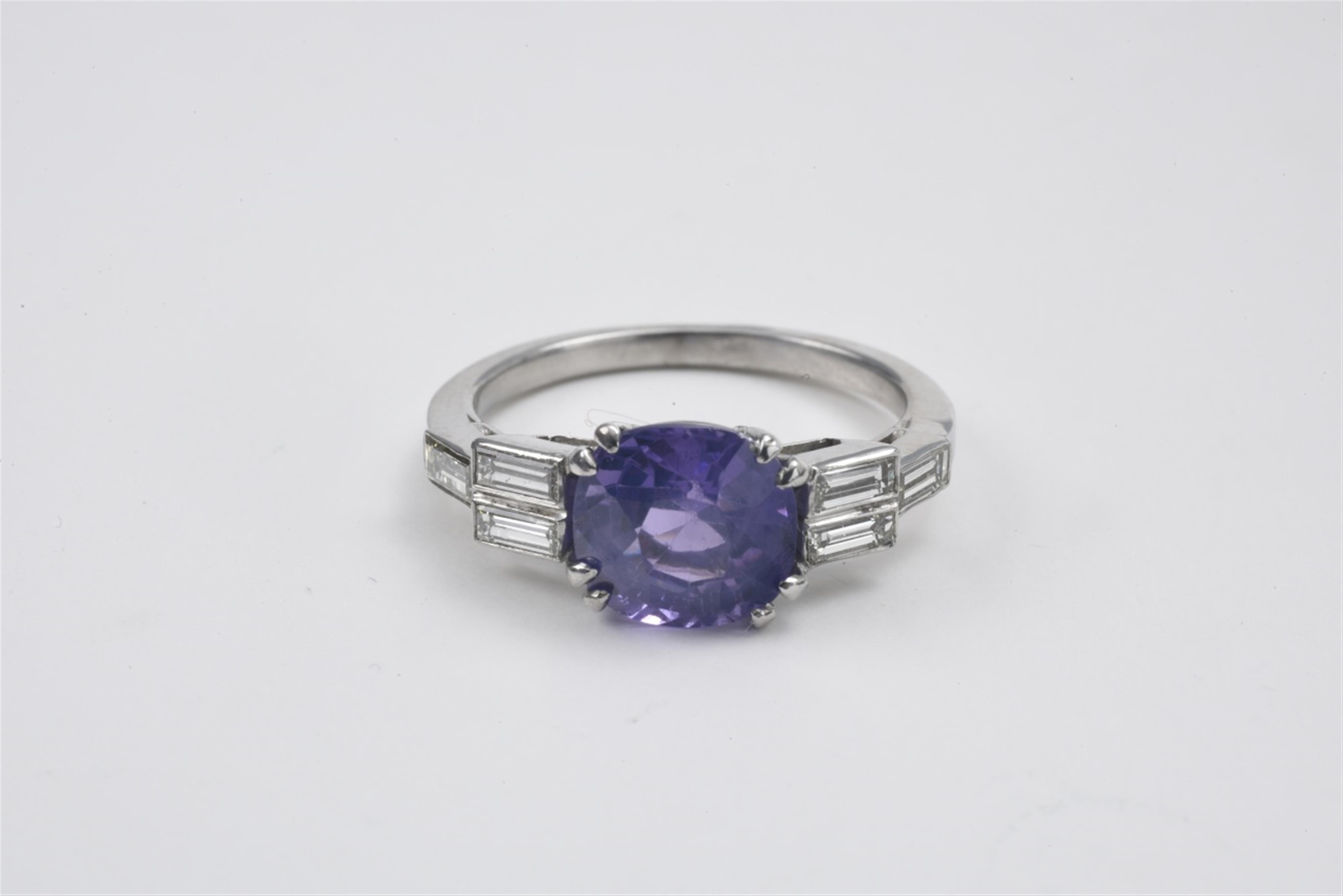 Ring mit lila Ceylonsaphir - image-2