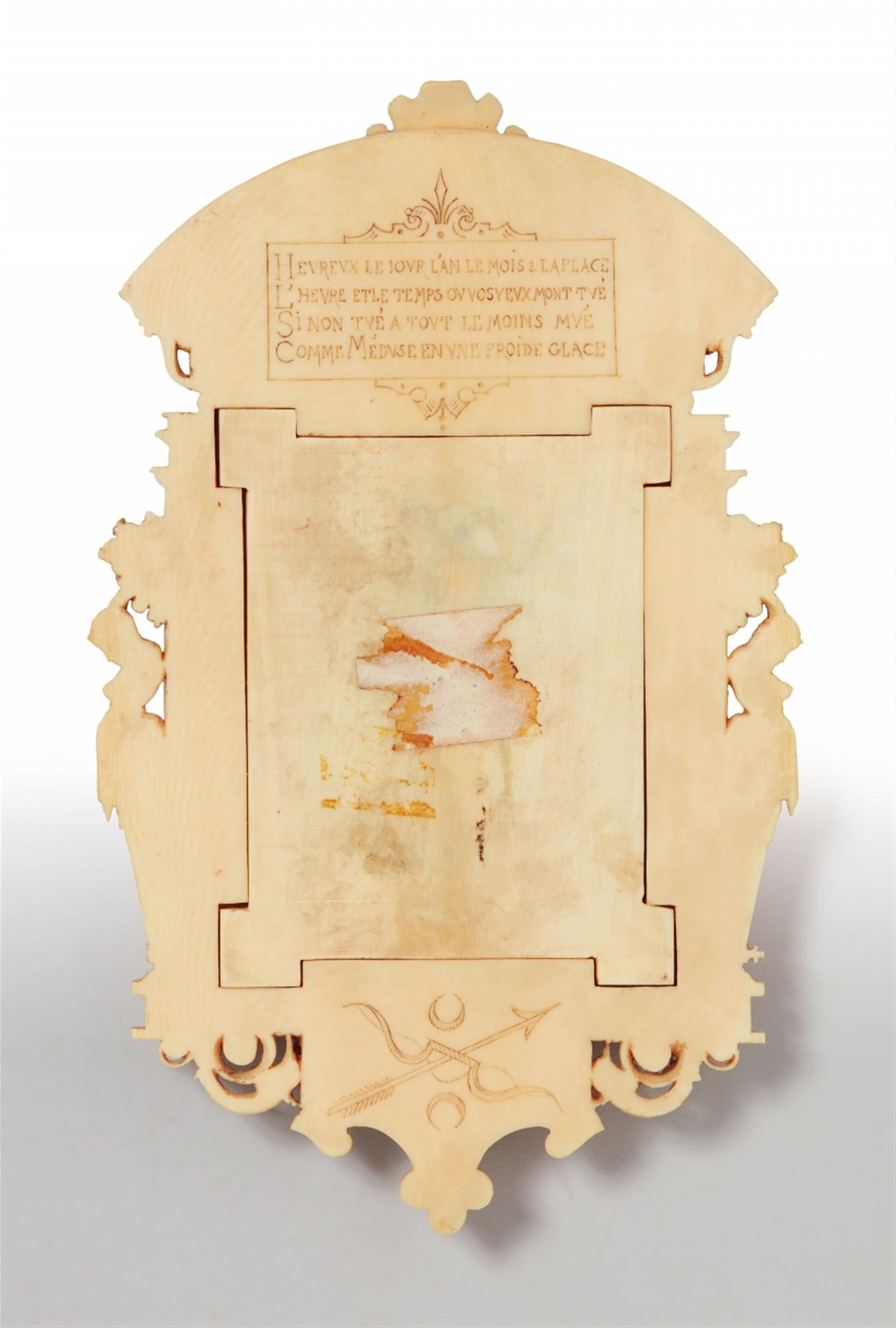 A French ivory tabernacle frame - image-2