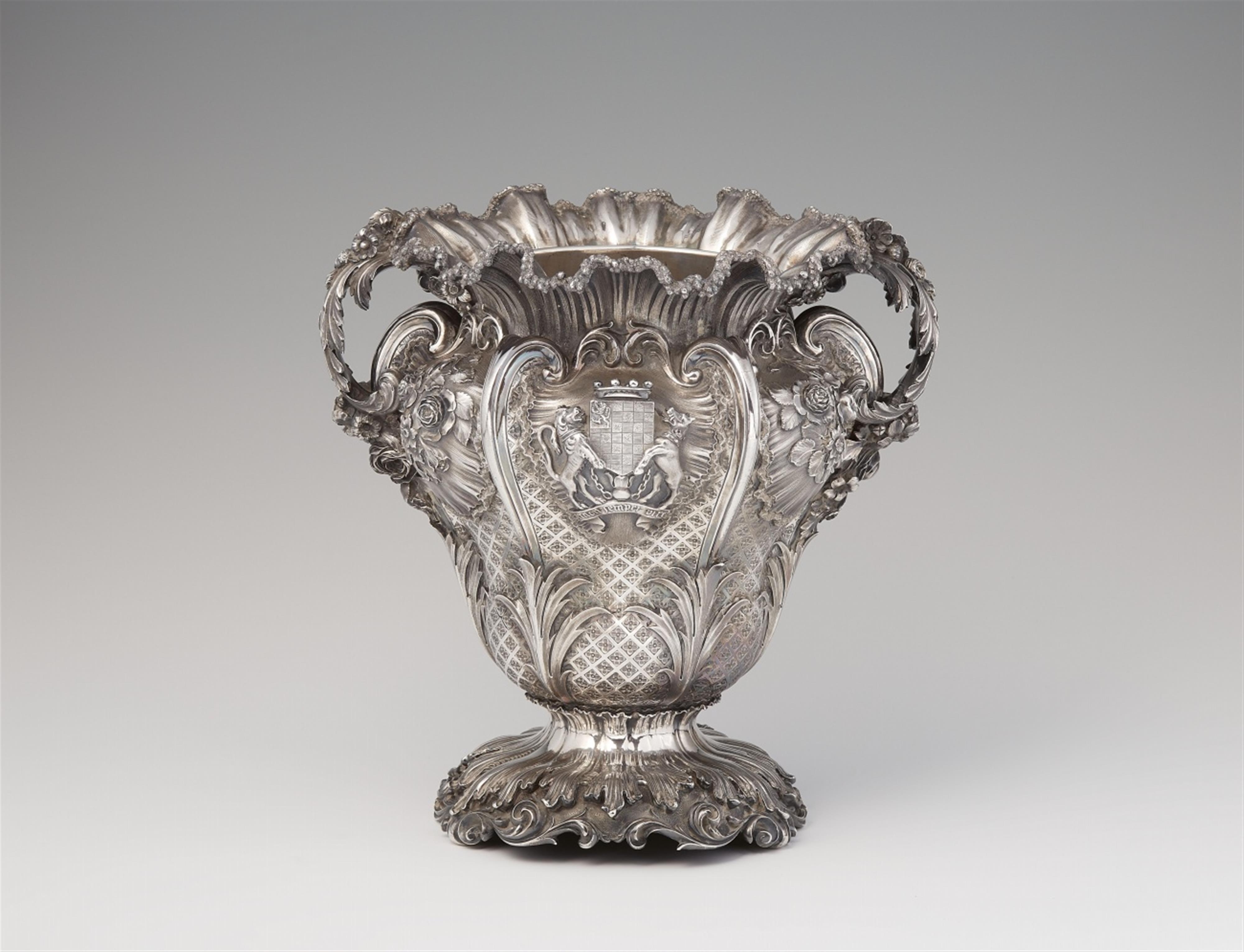 A George IV London silver wine cooler - image-1