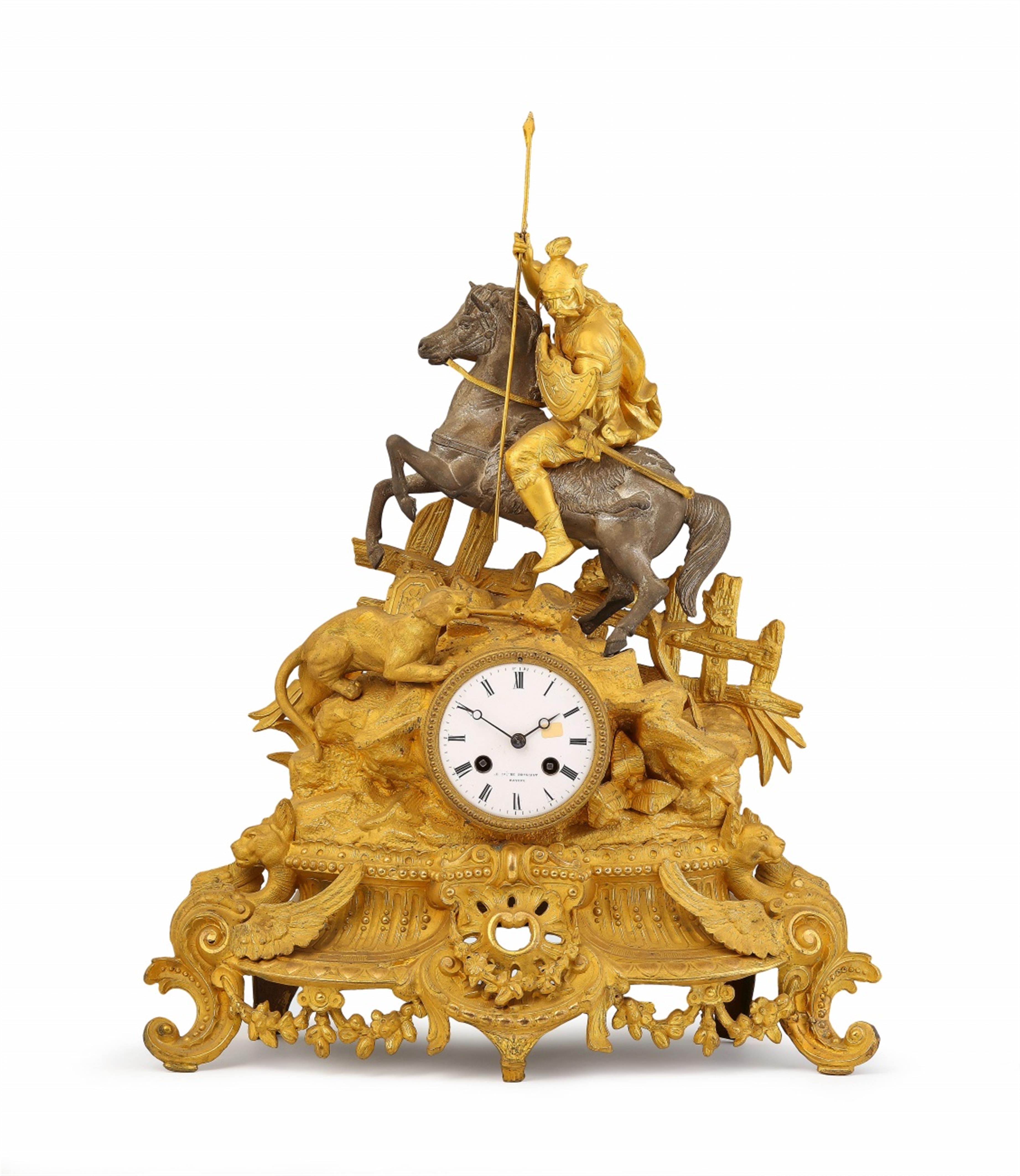 A French Napoleon III pendulum clock - image-1