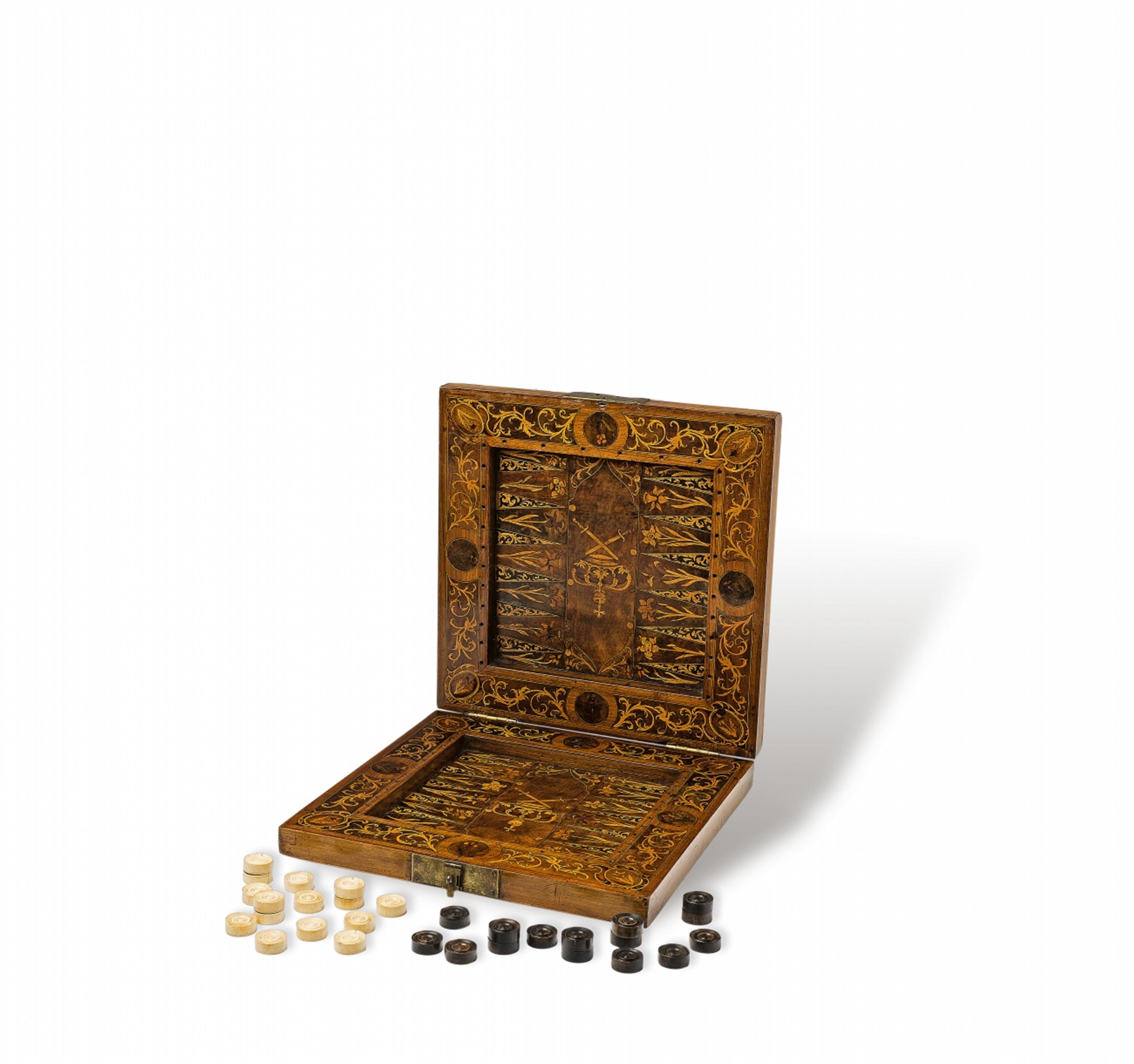 A Baroque gaming board with 30 game pieces - image-5