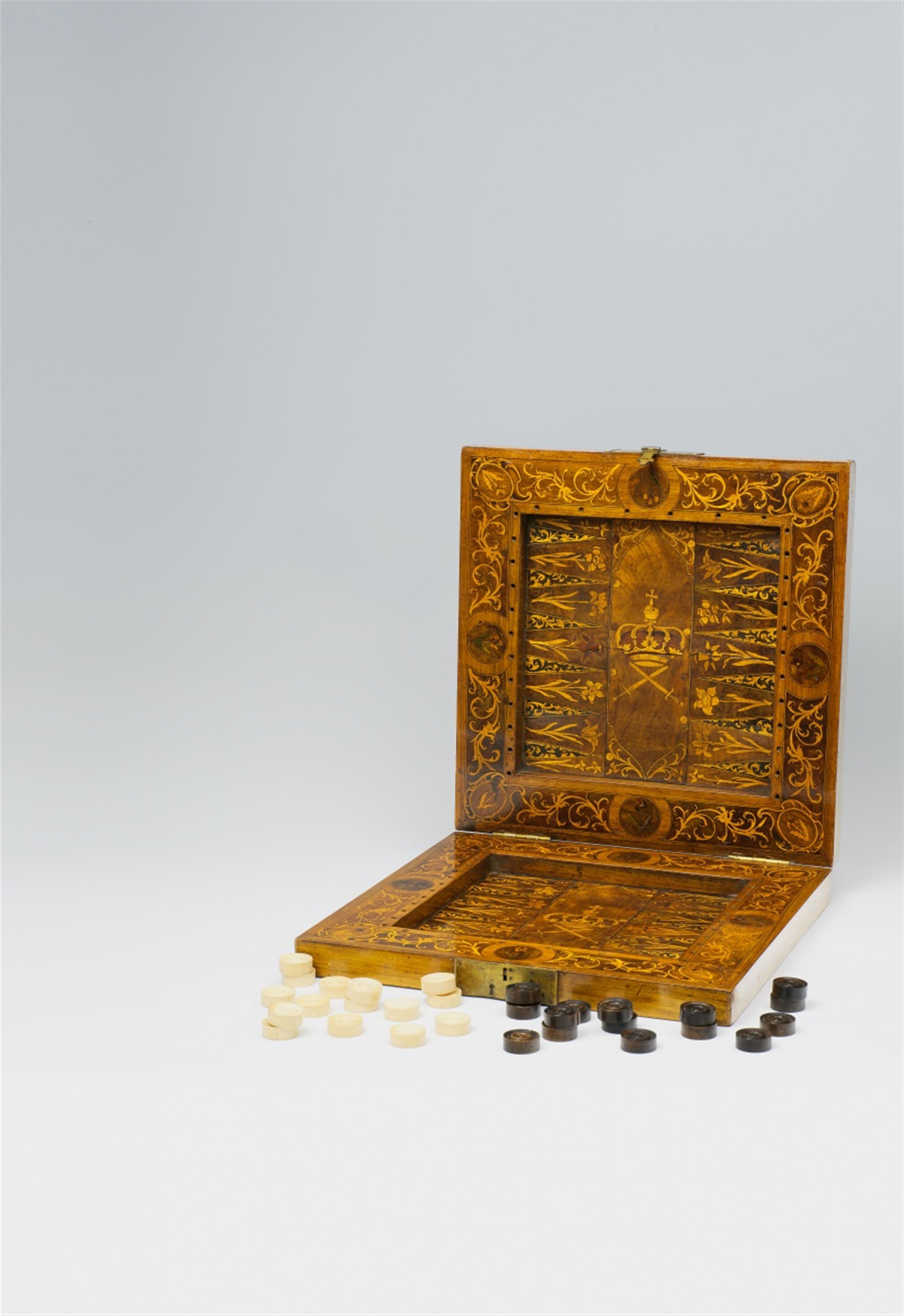 A Baroque gaming board with 30 game pieces - image-6